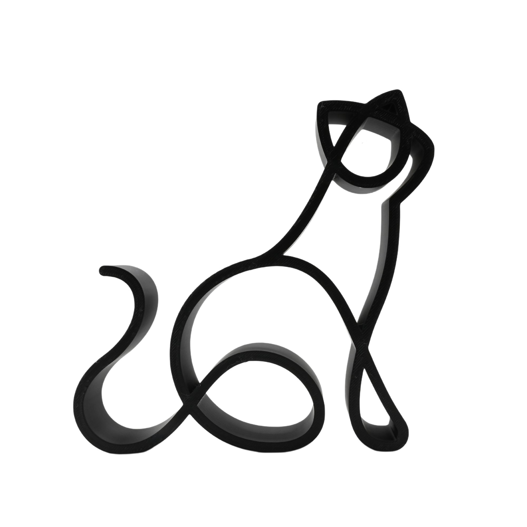 Attentive Cat — front