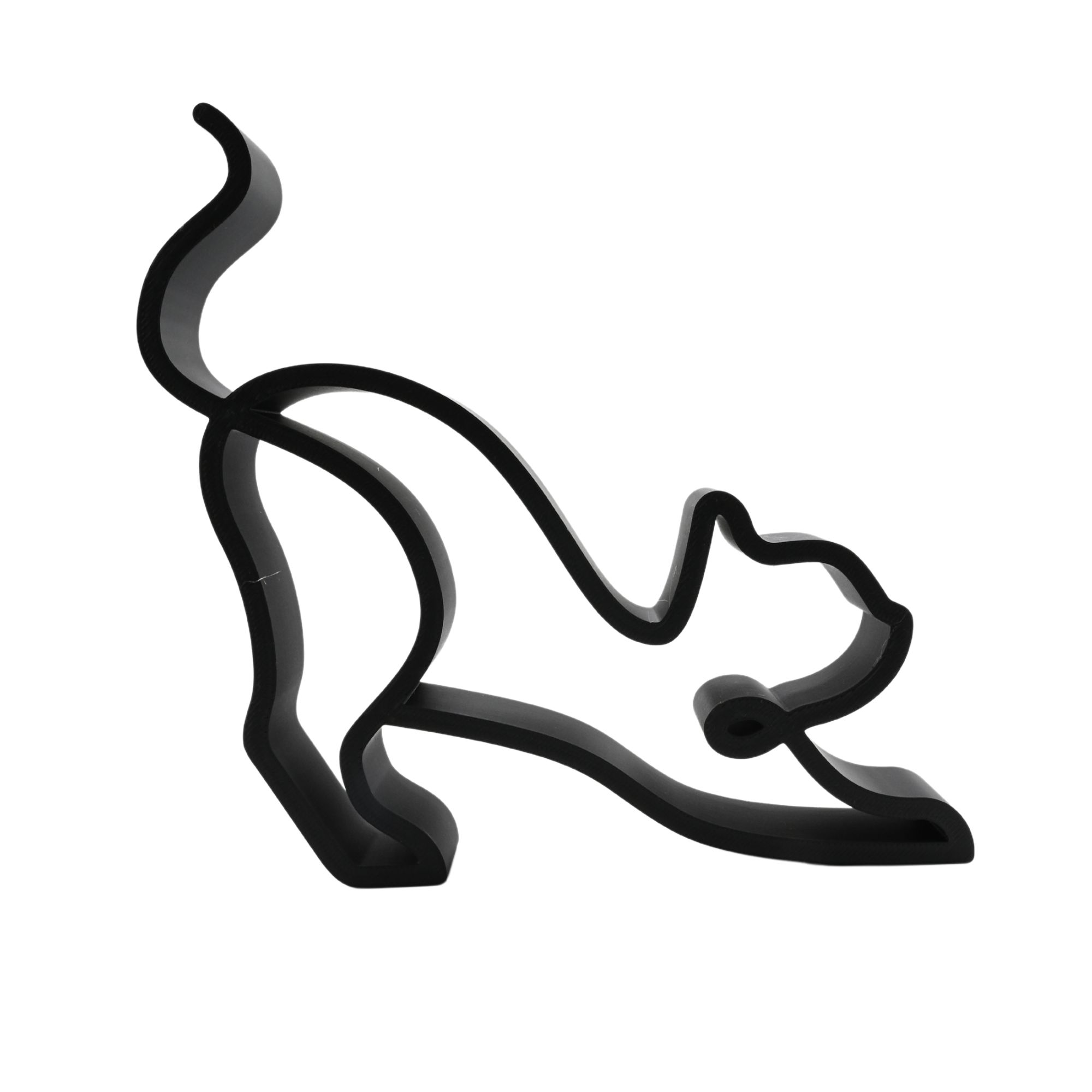 Stretching Cat — front