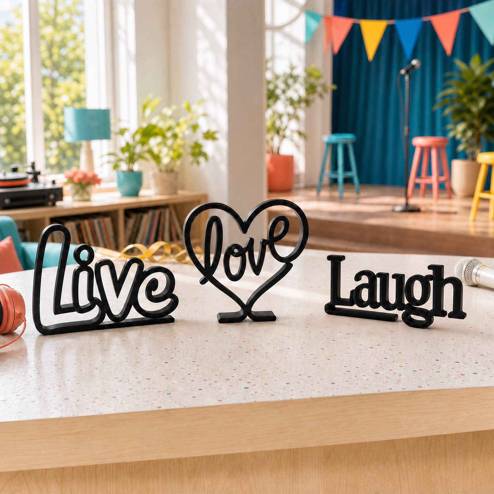 Minimalist Line Art - LIVE, LAUGH, LOVE collection — Elegant Outlines parent image