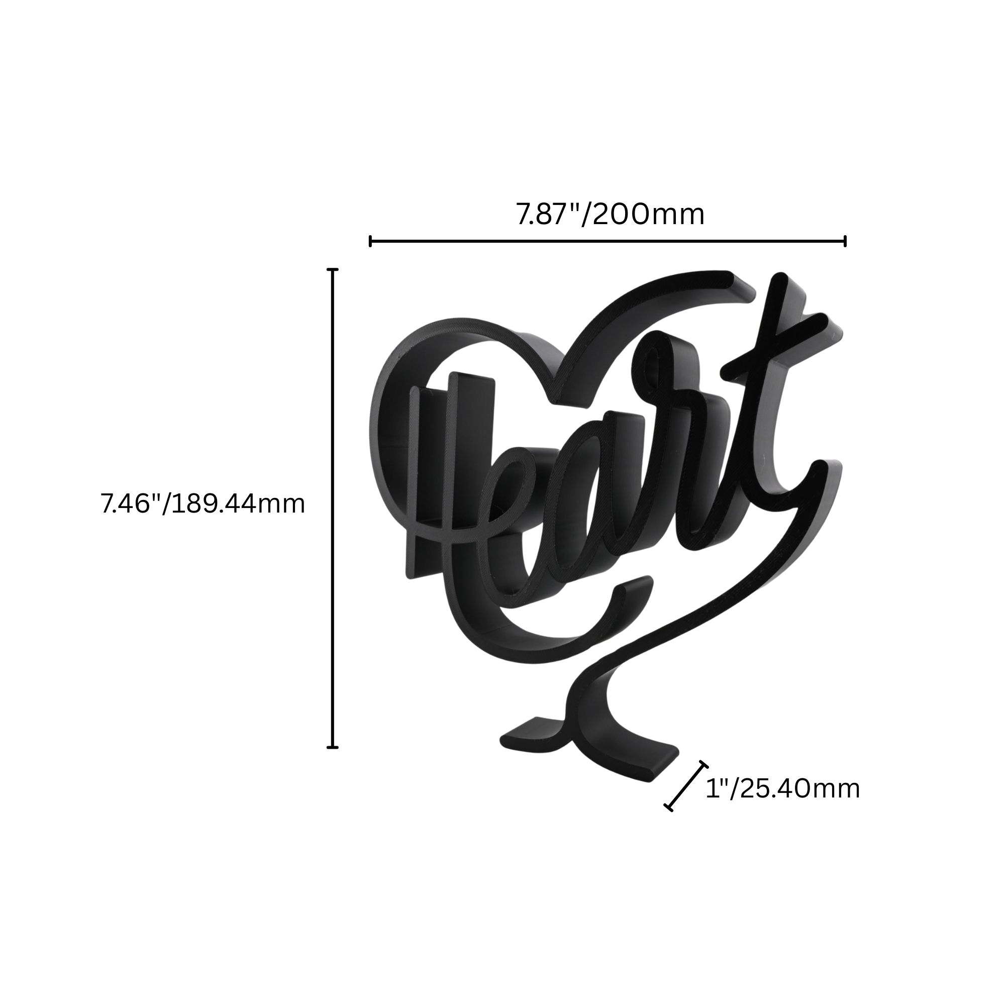 Heart Script — dimension