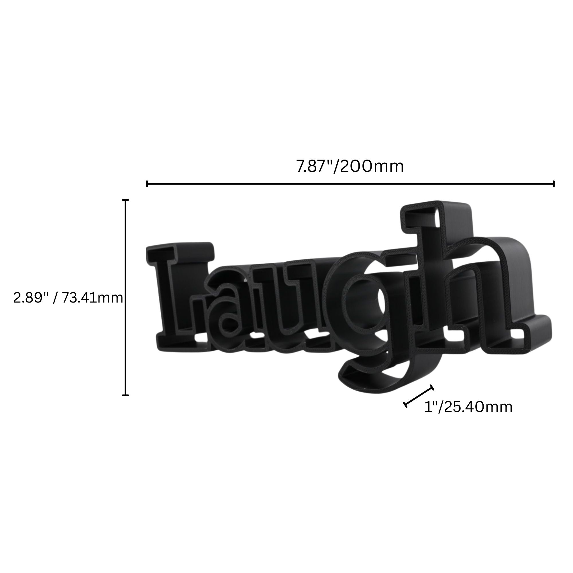 Laugh Rounded Serif — dimension