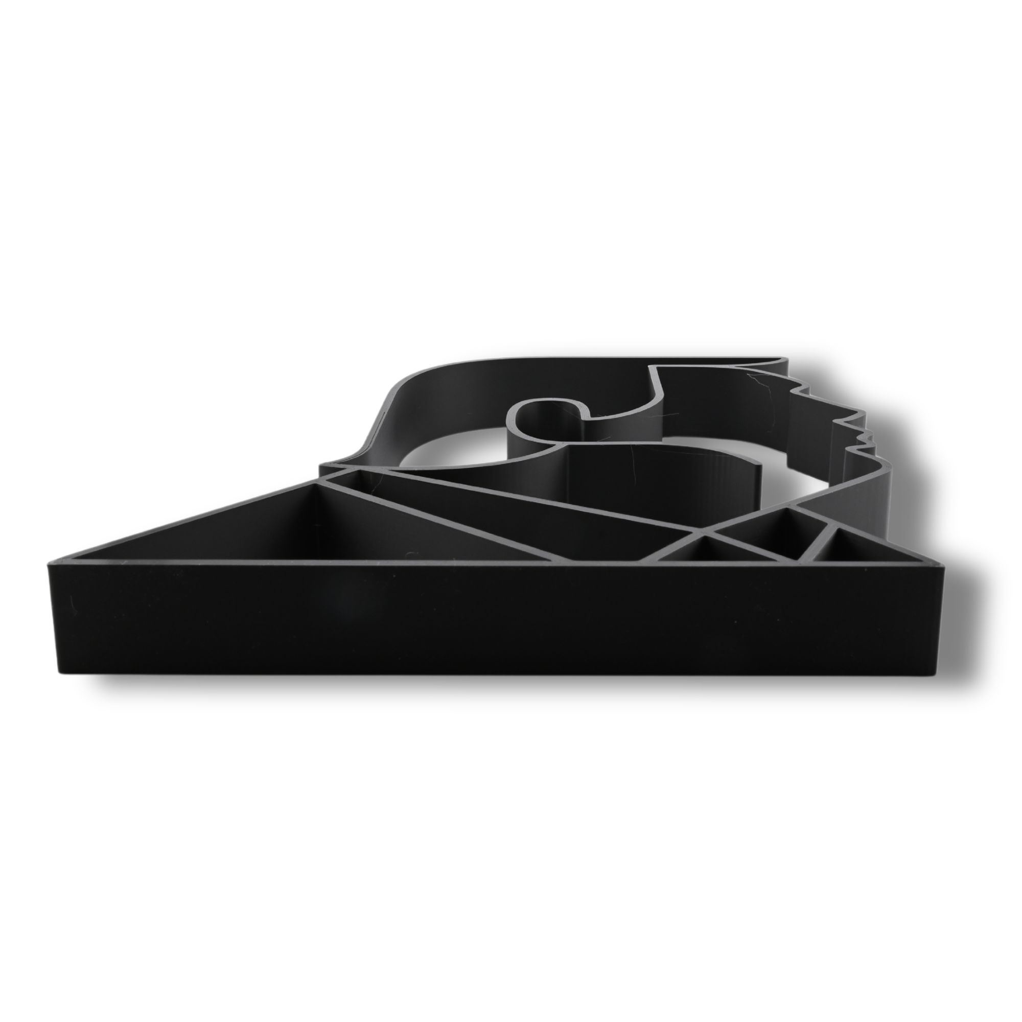 Donald Trump 45th & 47th President Side Silhouette — flat