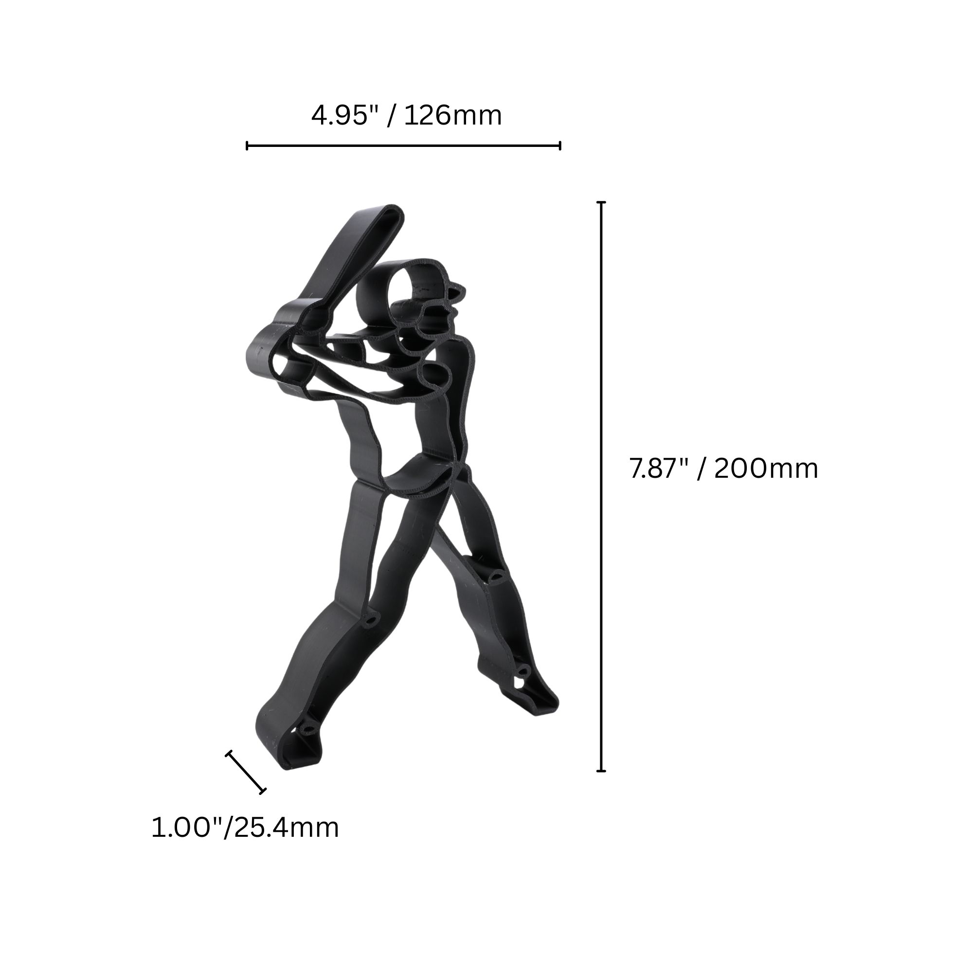 Baseball Batting Stance — dimension