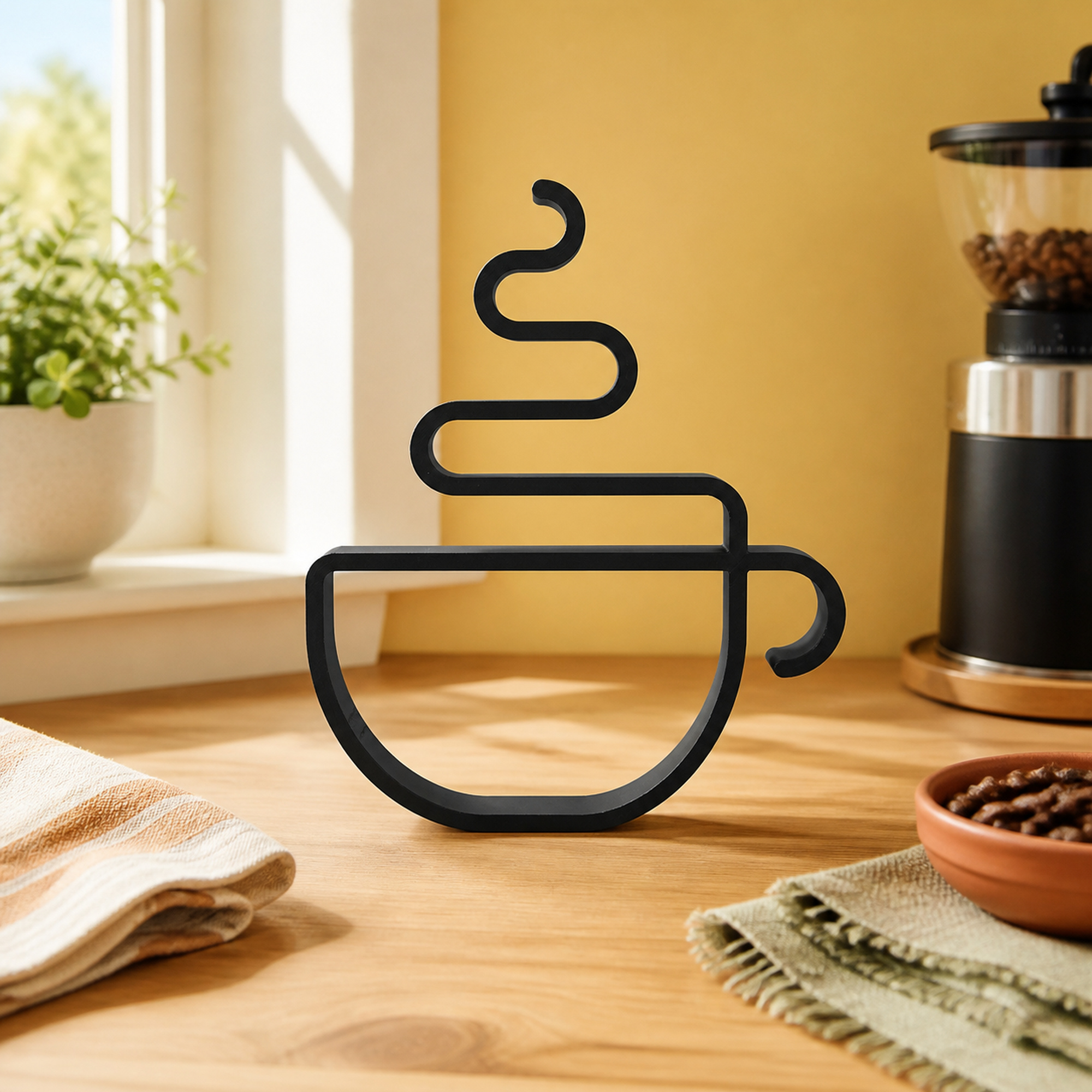Hot Coffee Cup — lifestyle