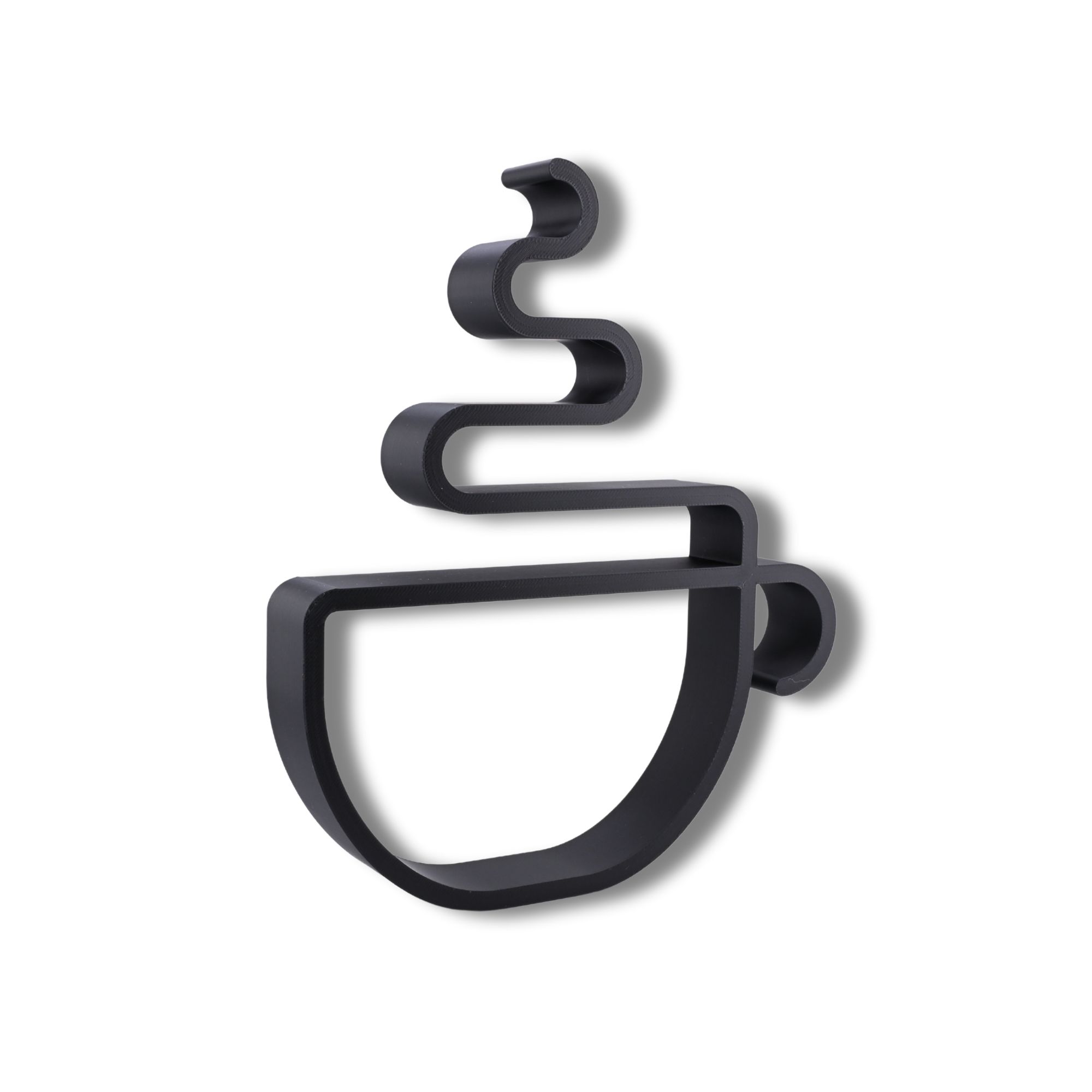 Hot Coffee Cup — three quarter