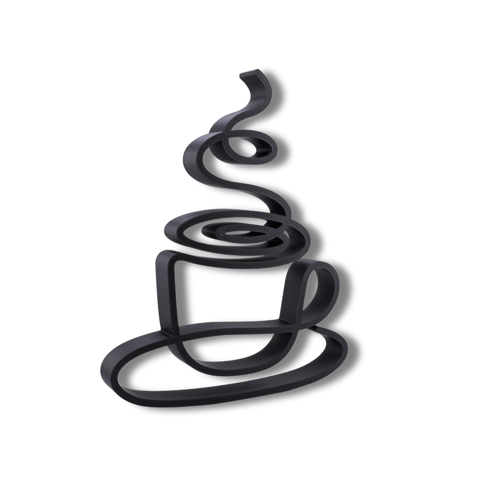 Abstract Coffee Cup — three quarter