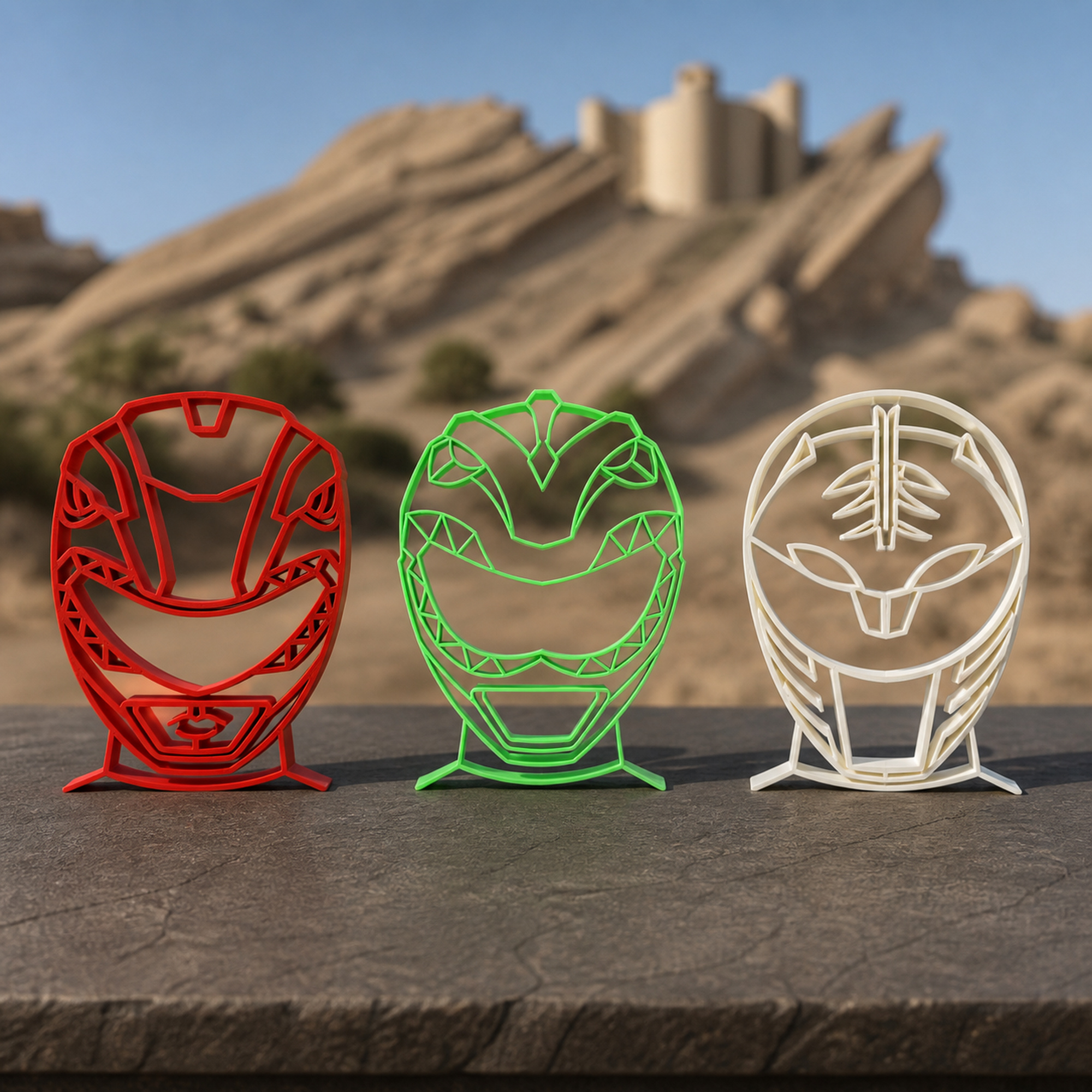MMPR HELMETS collection — Elegant Outlines parent image