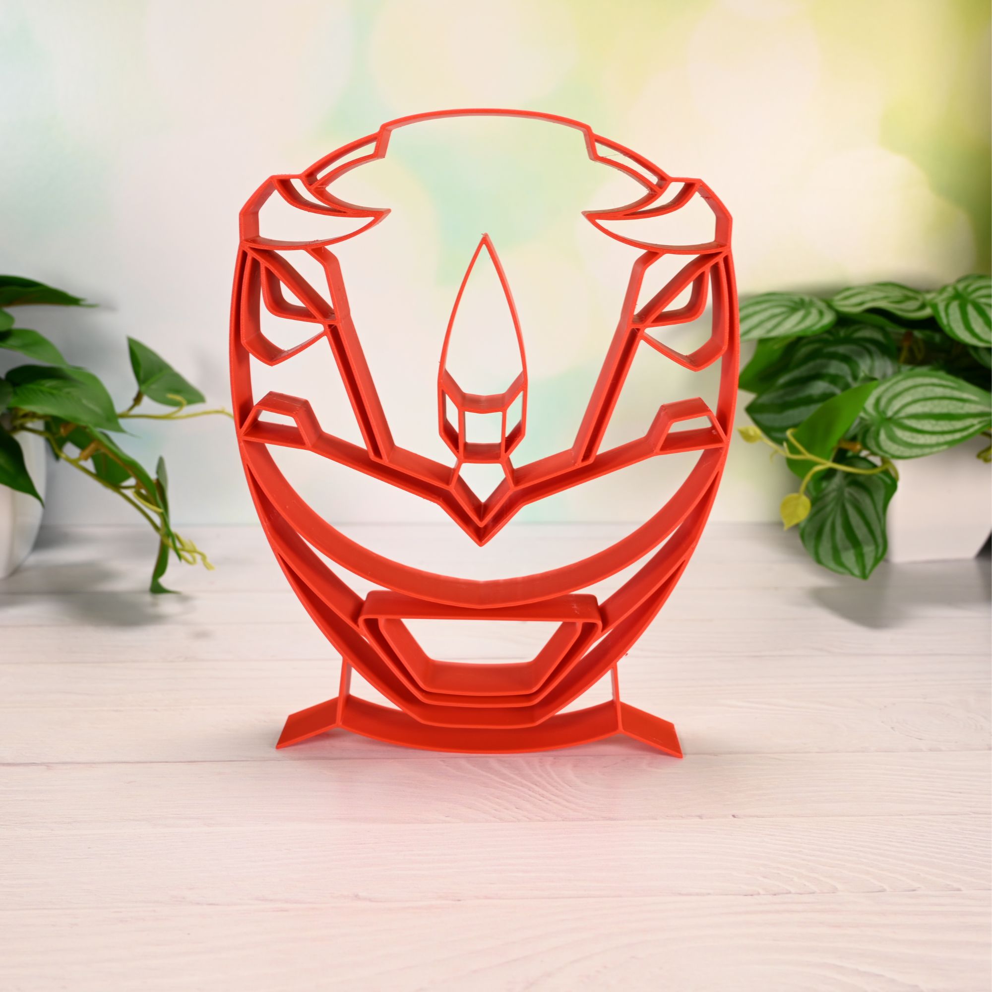 Red Ranger Helmet Thin Silhouette — extra 1