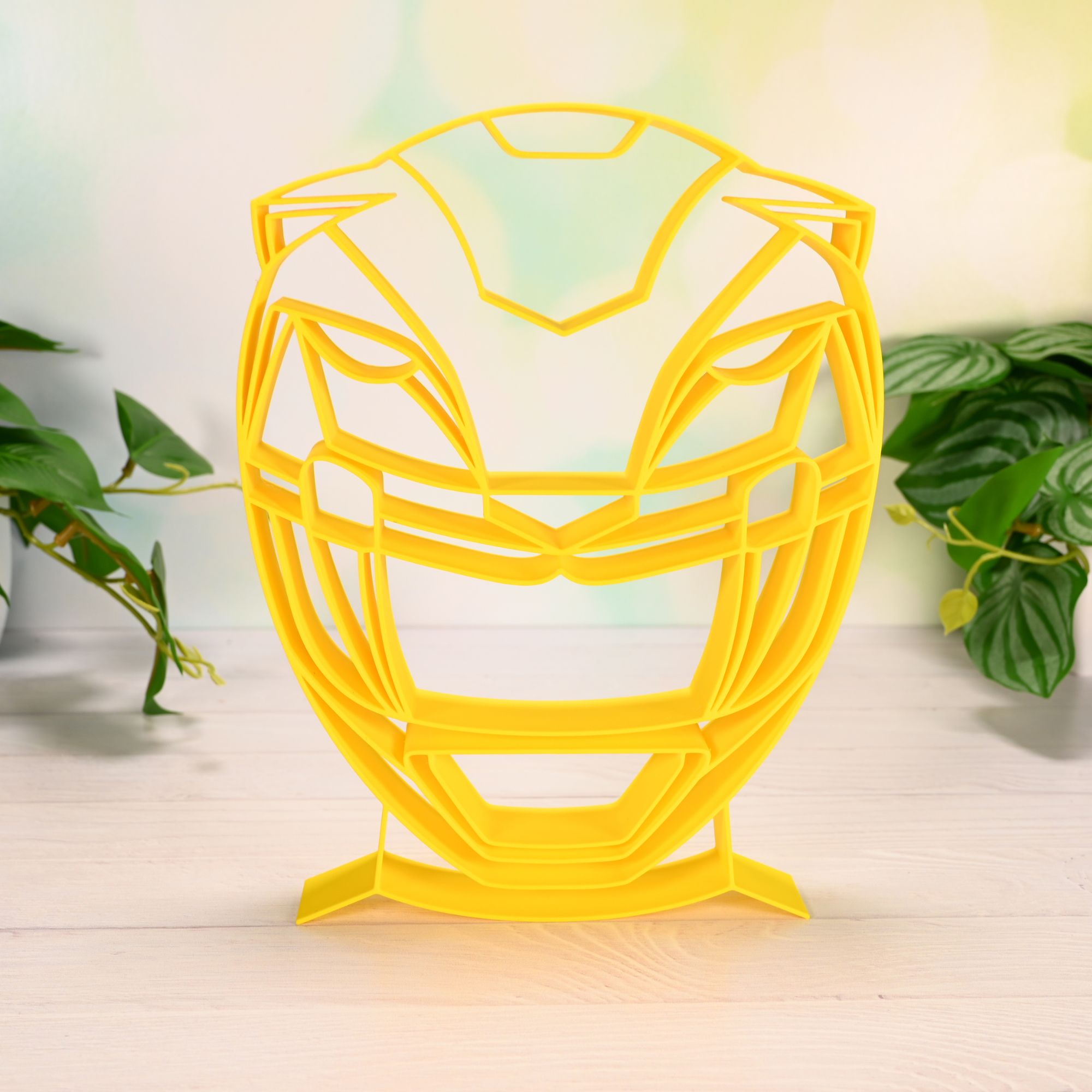 Yellow Ranger Helmet Thin Silhouette — extra 1
