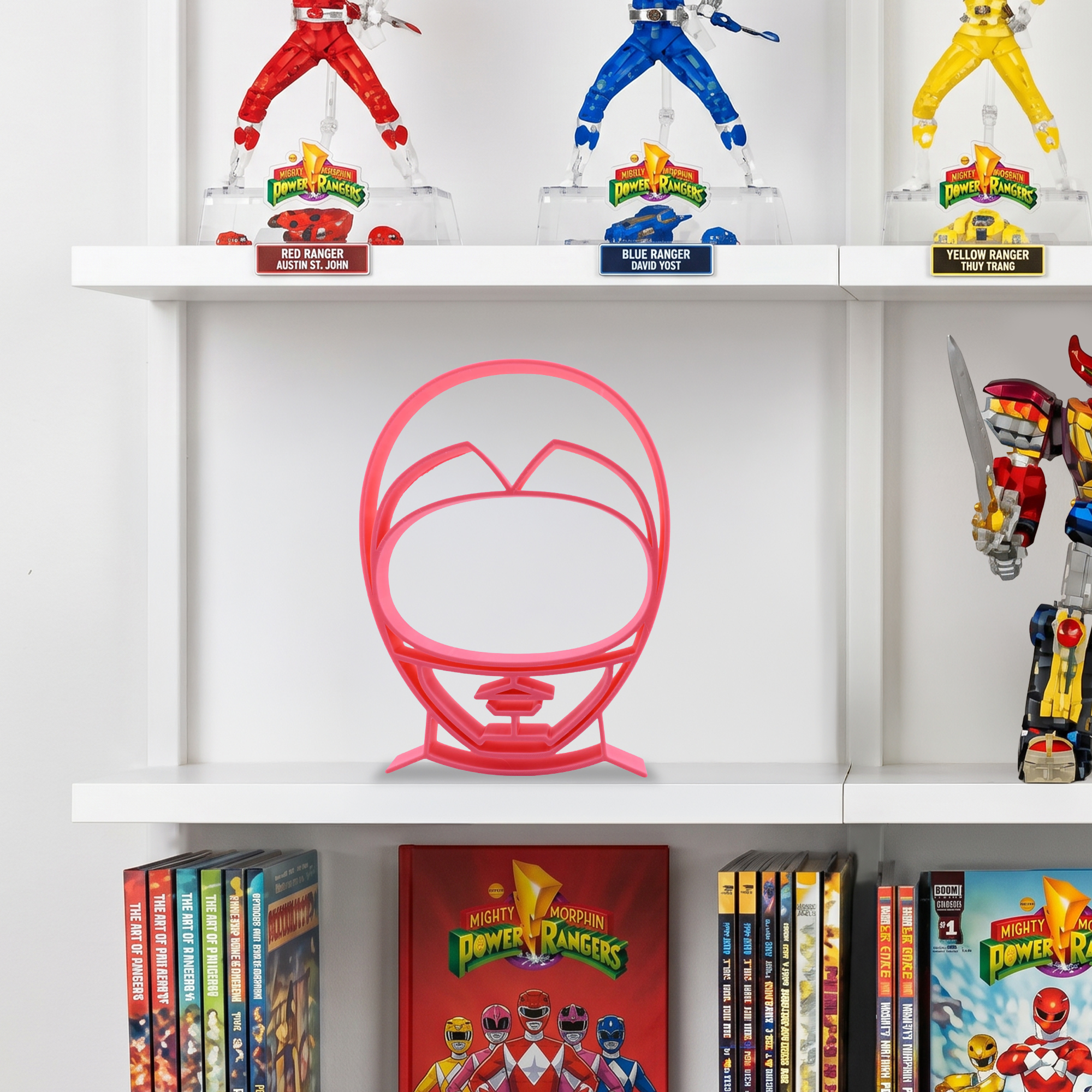 Pink Zeo Ranger Helmet Silhouette — extra 2