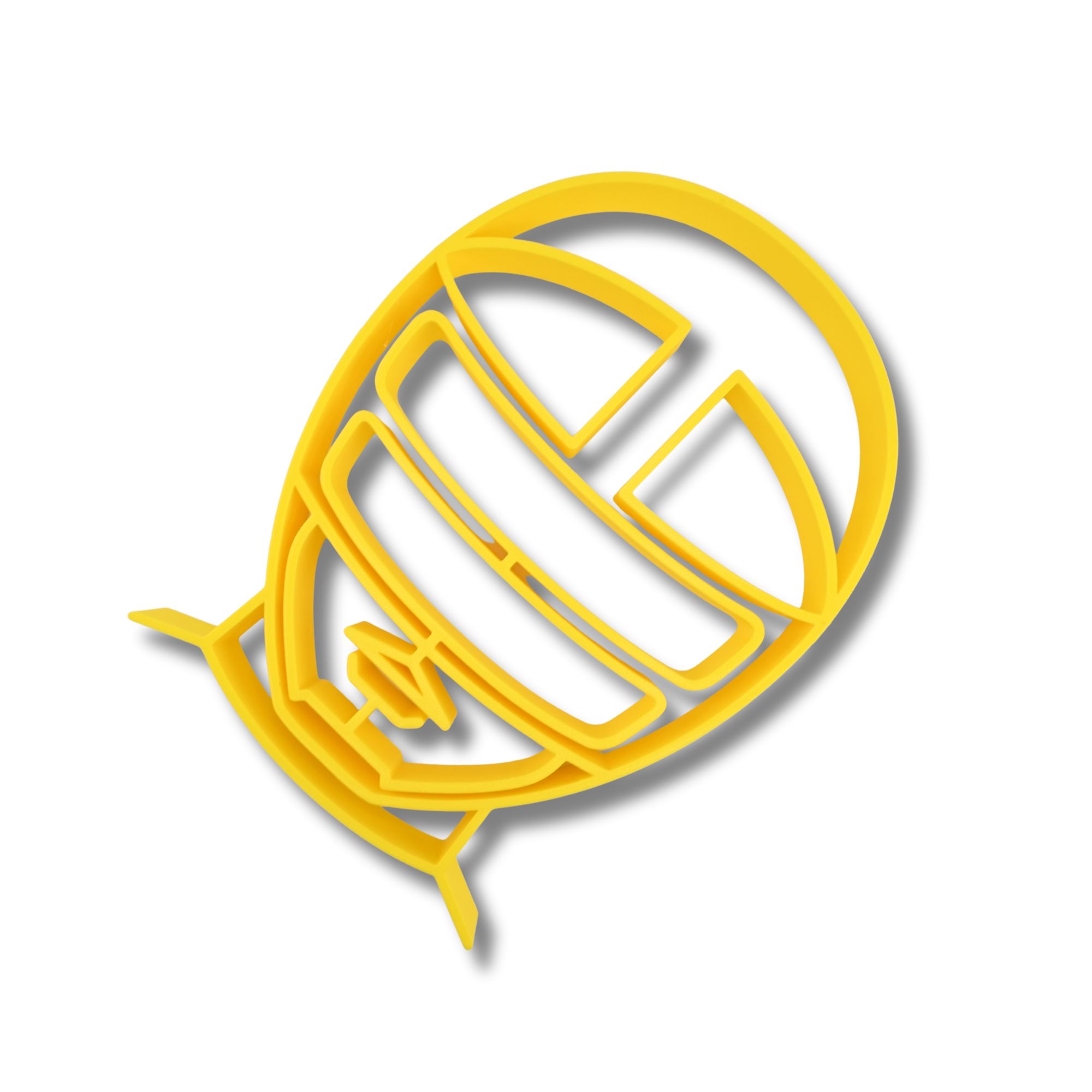 Yellow Zeo Ranger Helmet Silhouette — extra 1