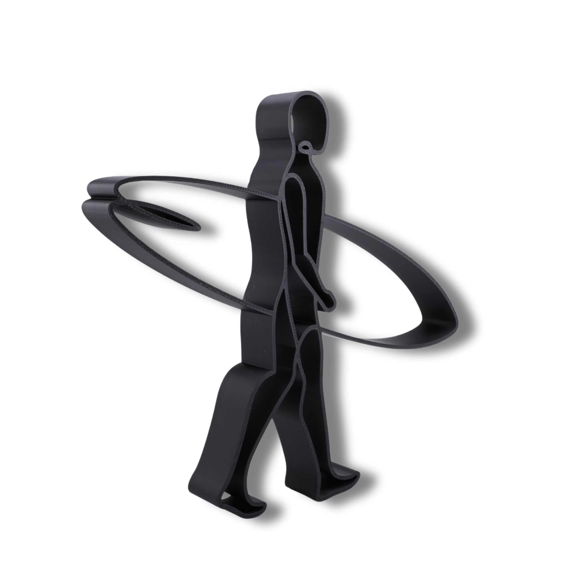 Surfer Walking — three quarter