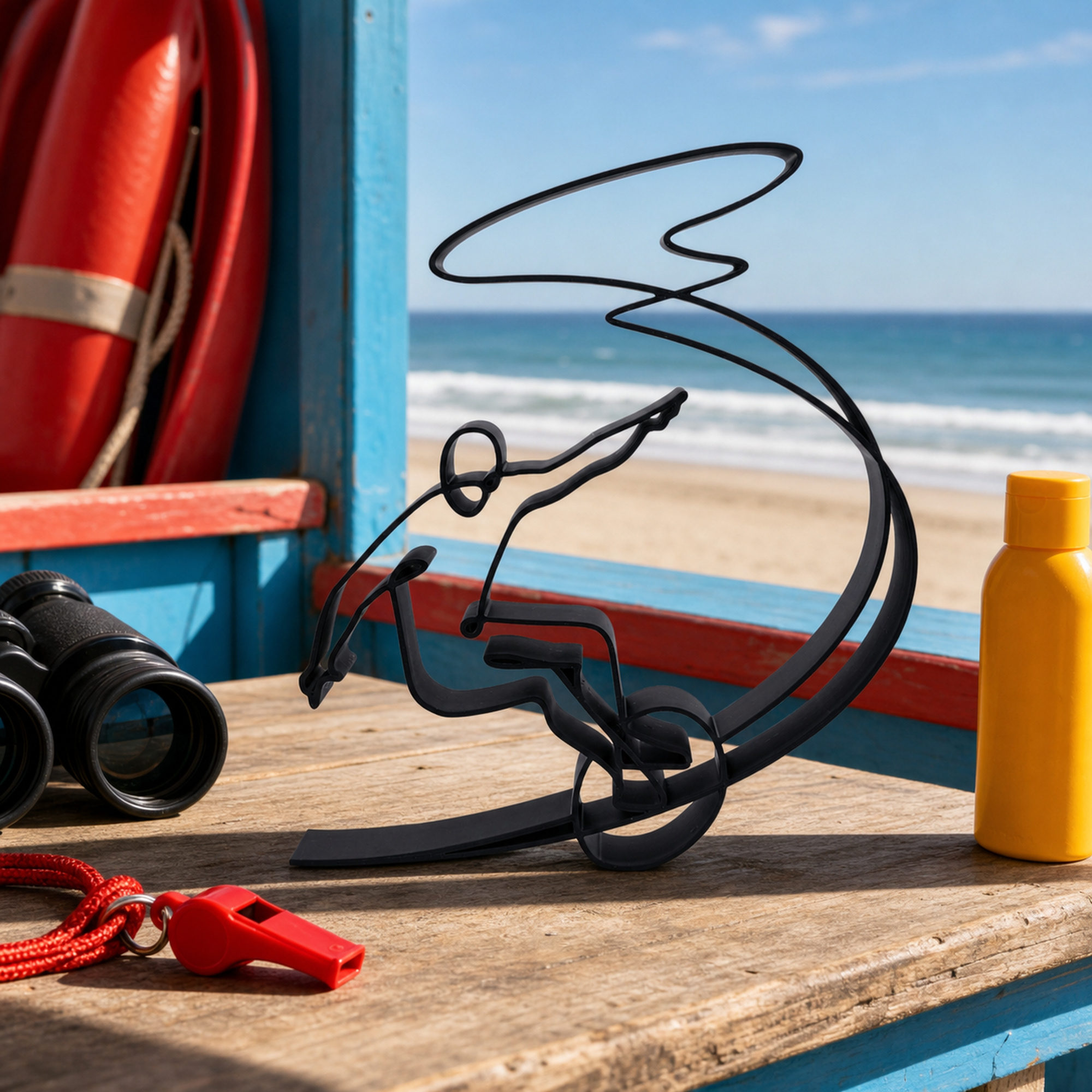 Surfer Catching a Wave — lifestyle