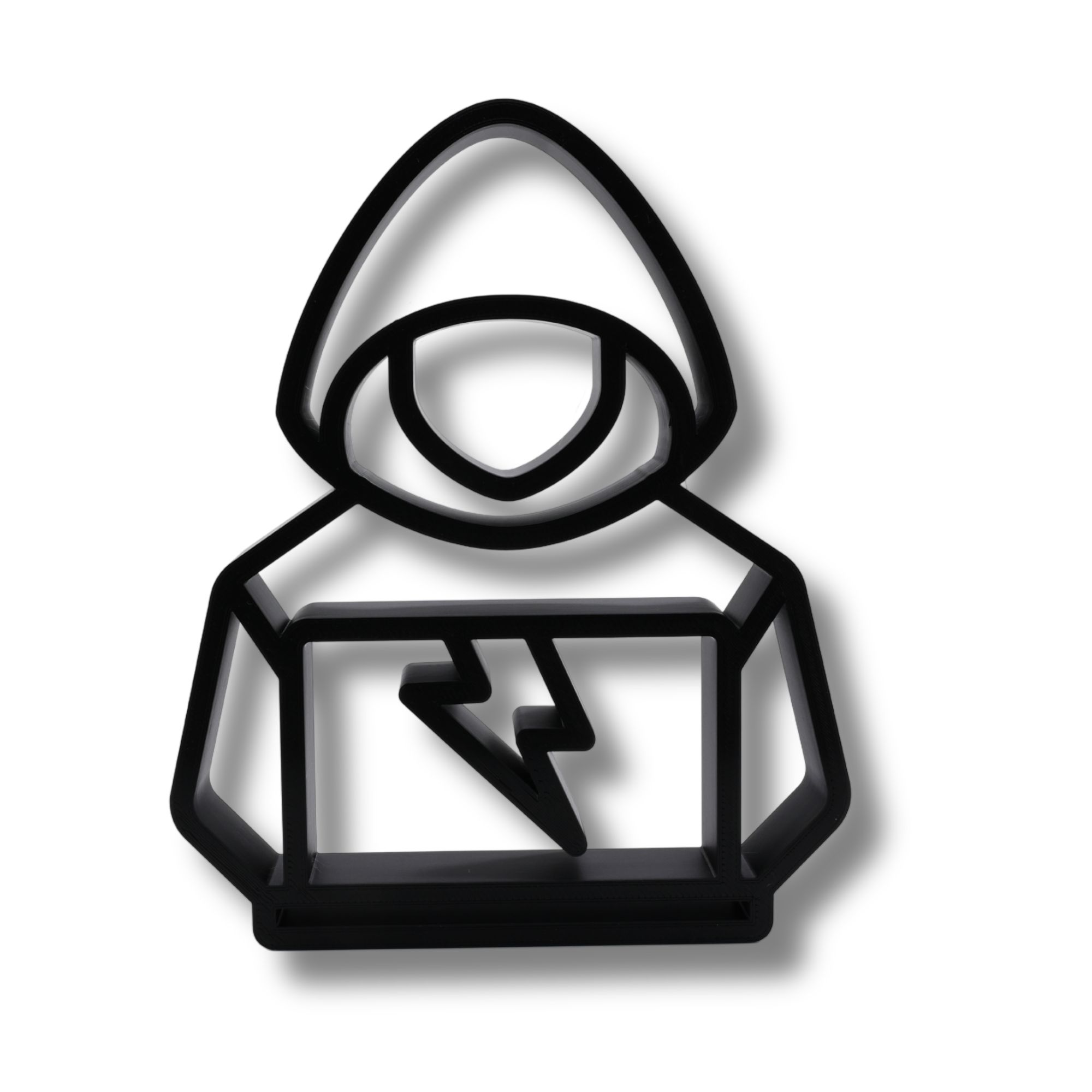 Hooded Sweatshirt Hacker — front