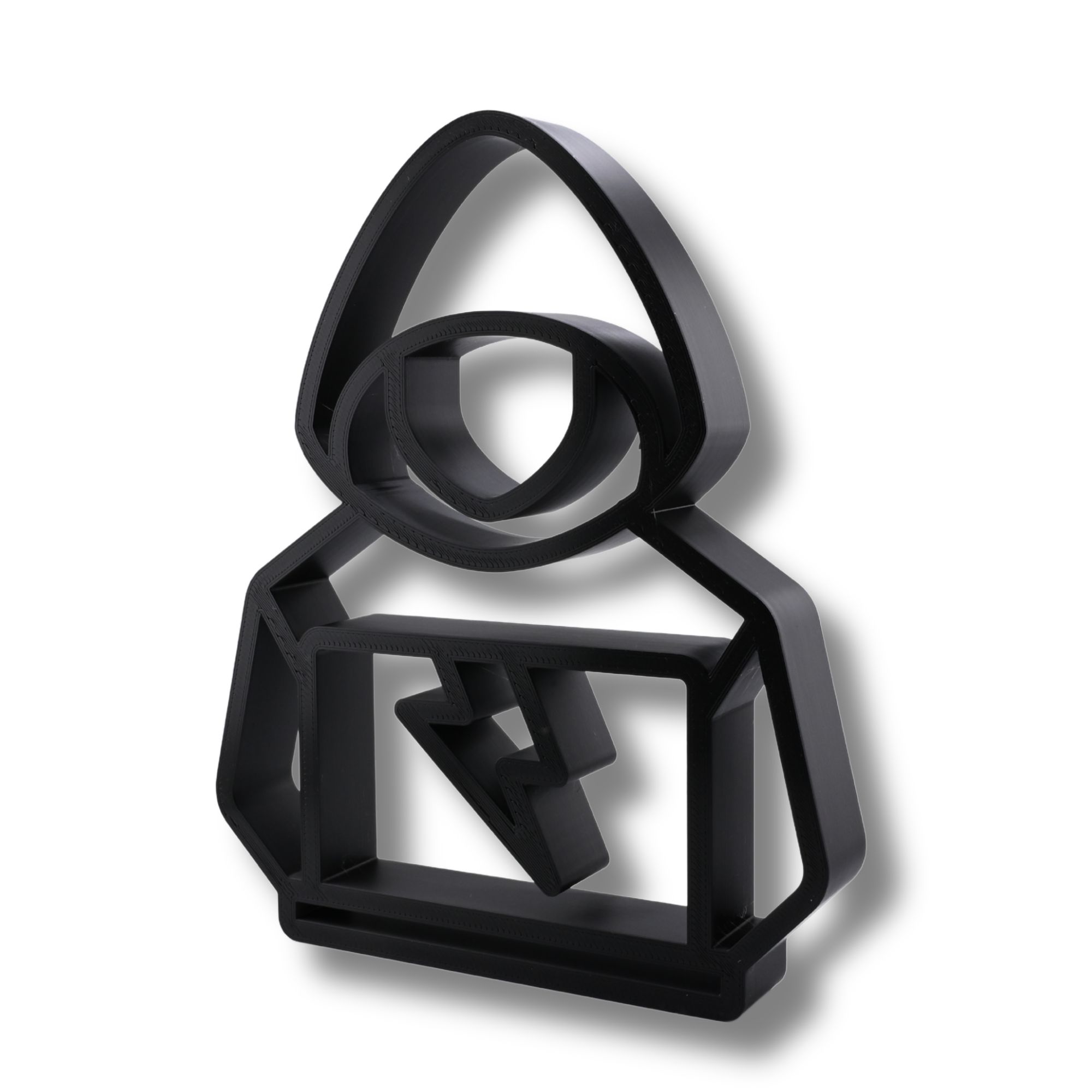 Hooded Sweatshirt Hacker — flat
