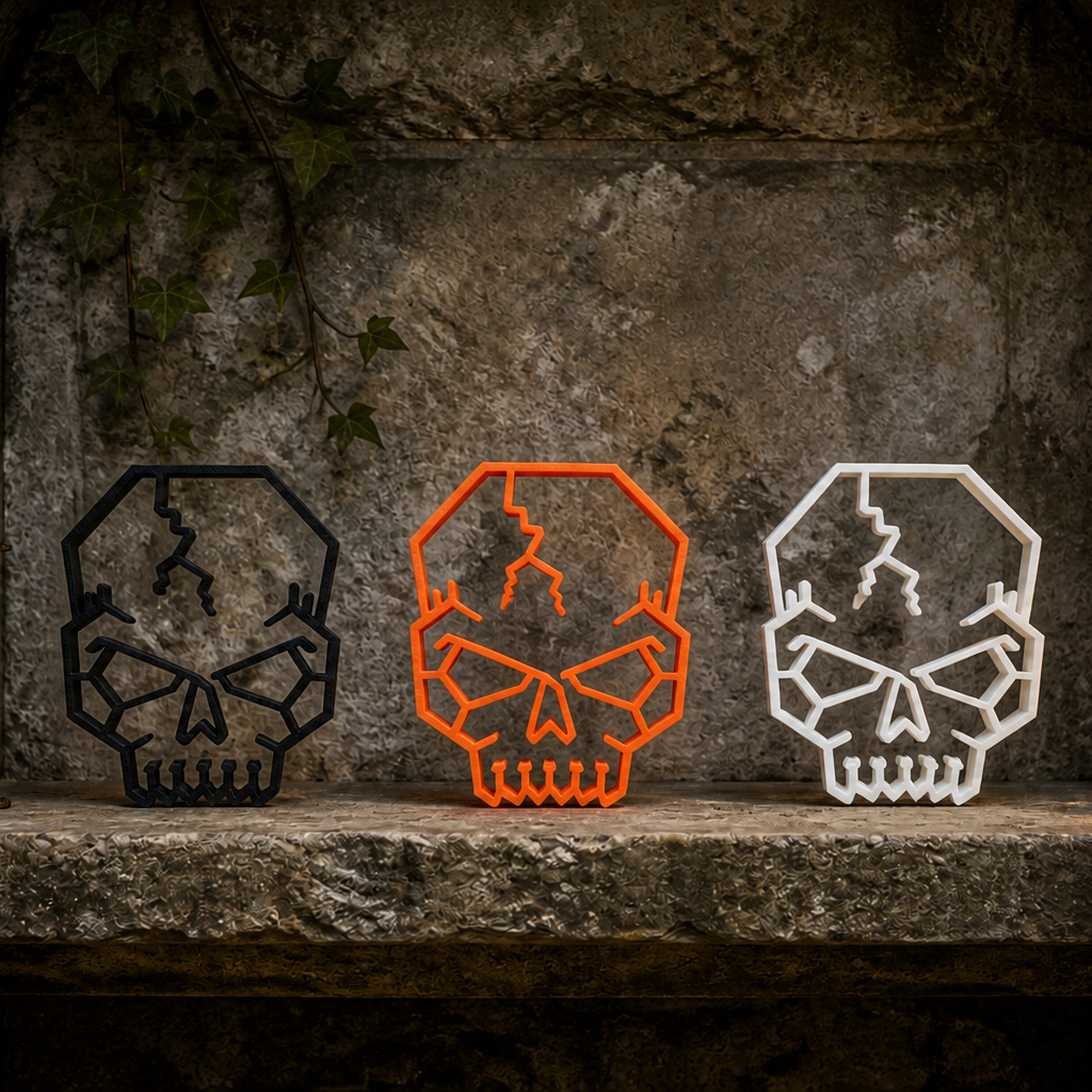 Cracked Skull [BLACK] — extra 8