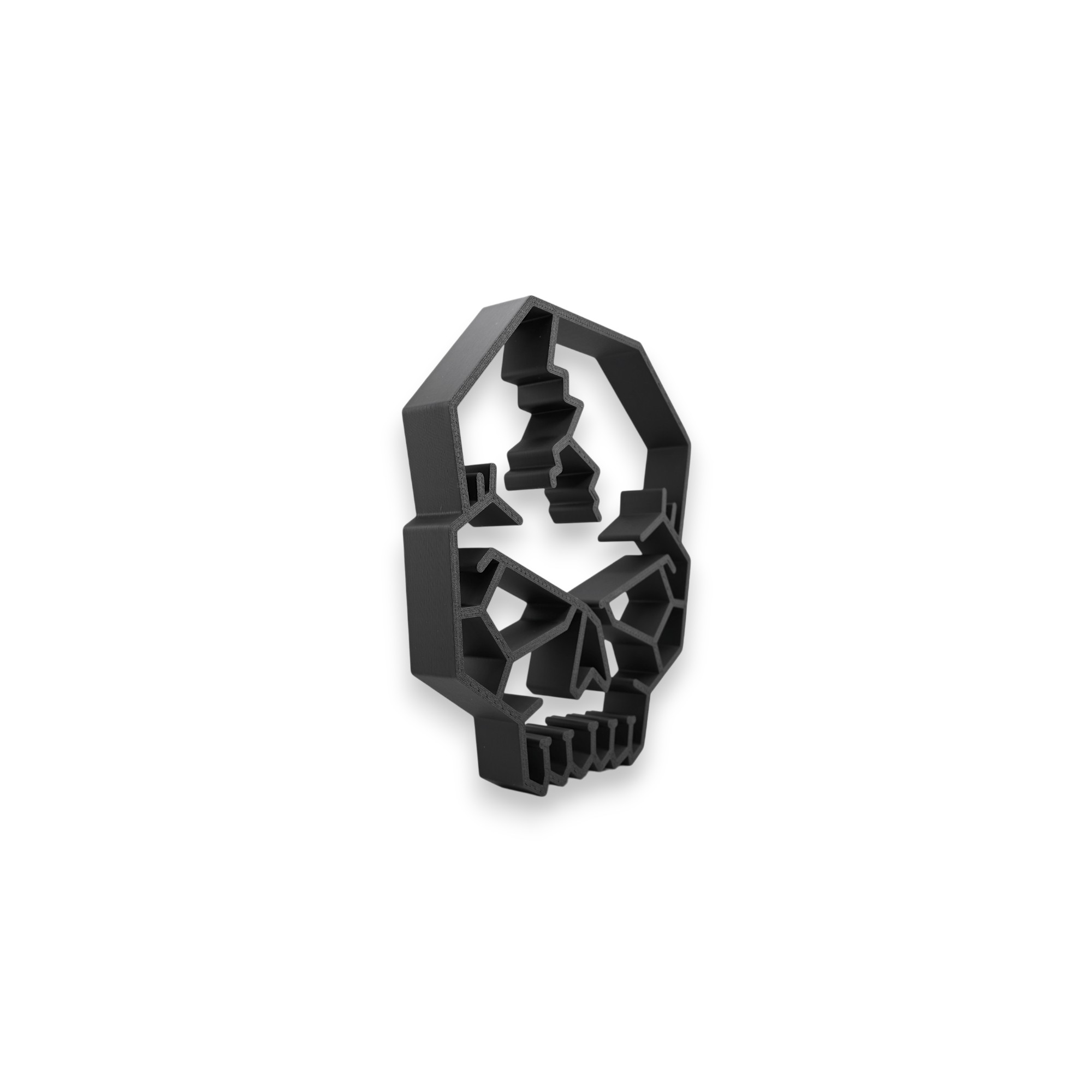 Cracked Skull [BLACK] — three quarter