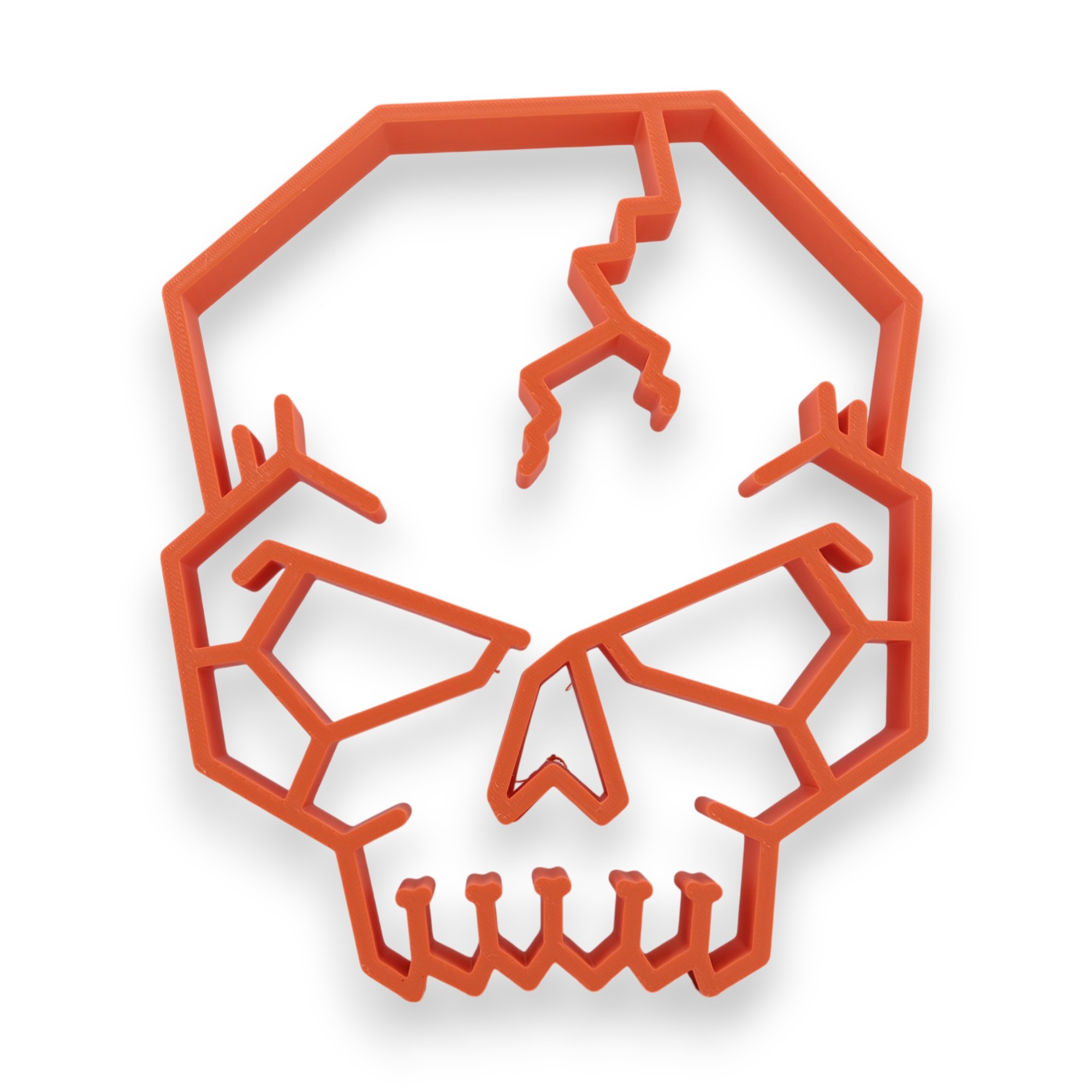 Cracked Skull [ORANGE] — front