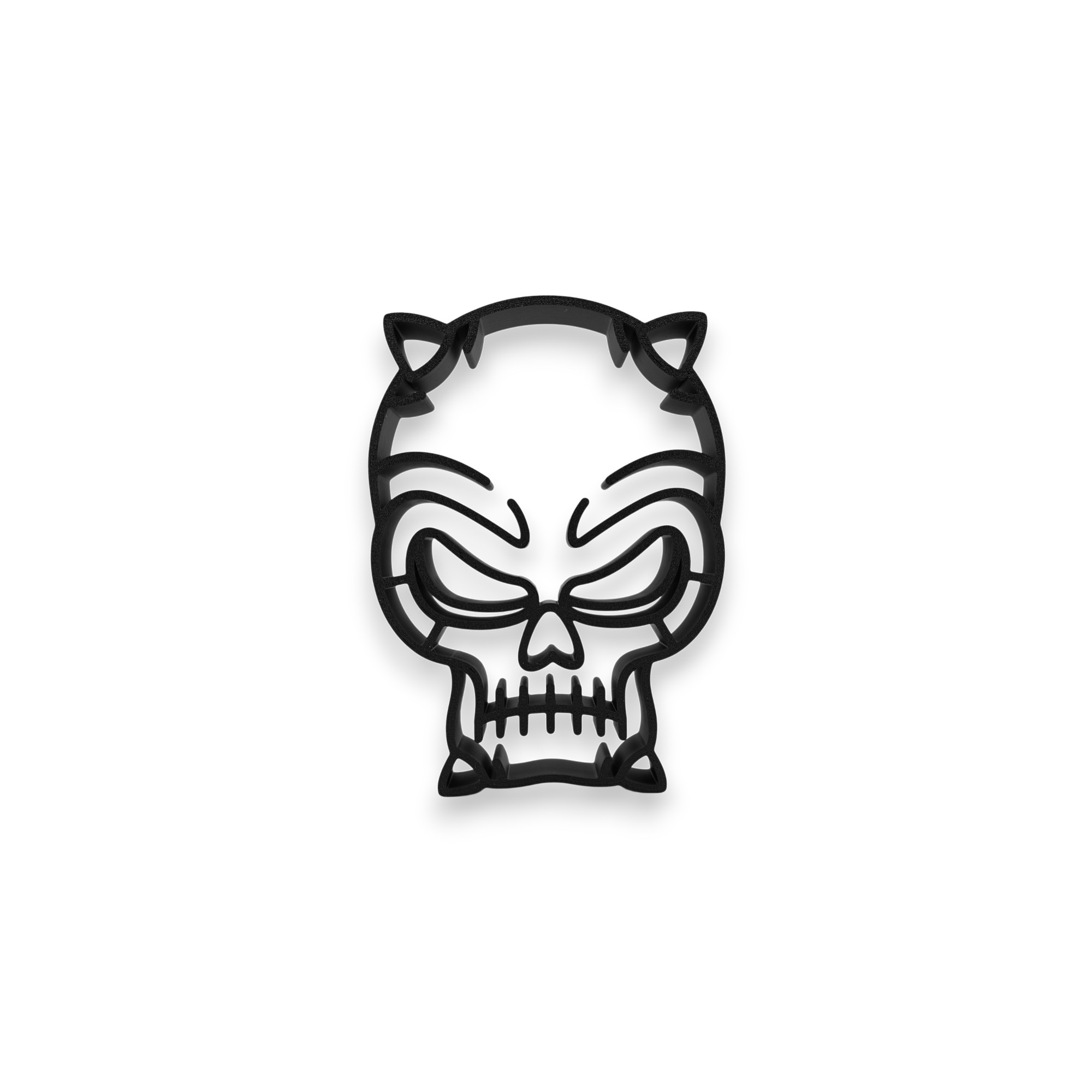 Demon Skull [BLACK] — front