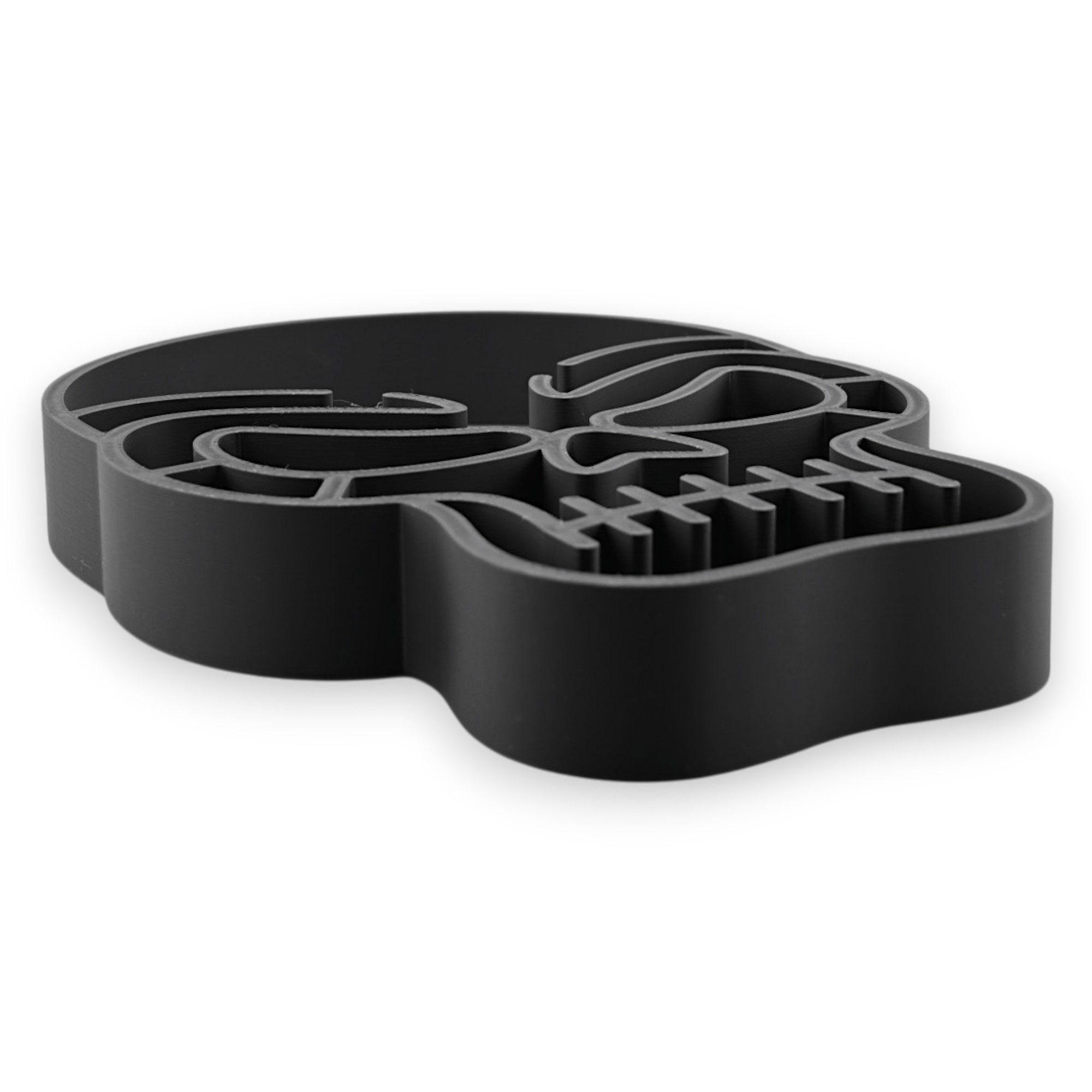 Classic Skull [BLACK] — flat