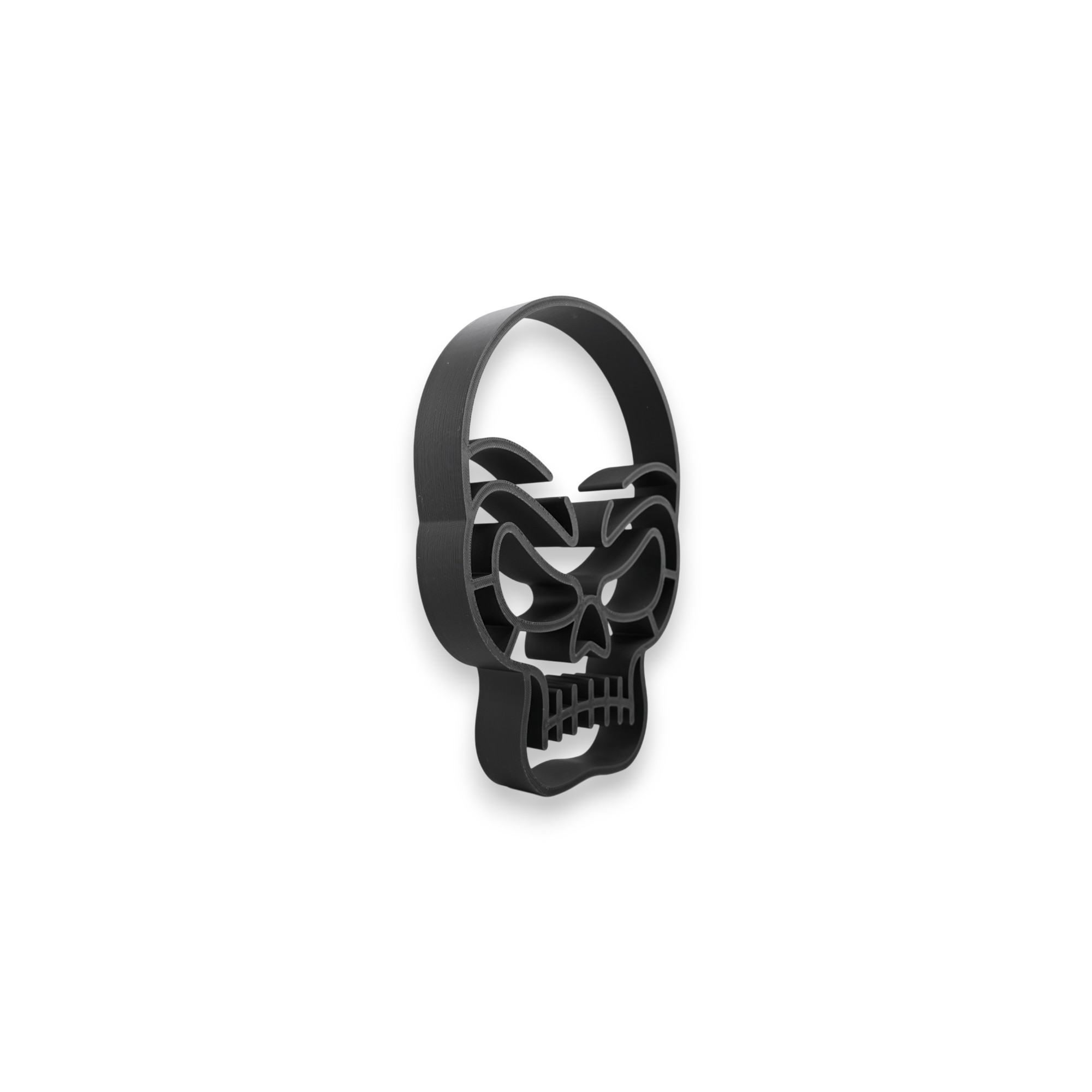 Classic Skull [BLACK] — three quarter