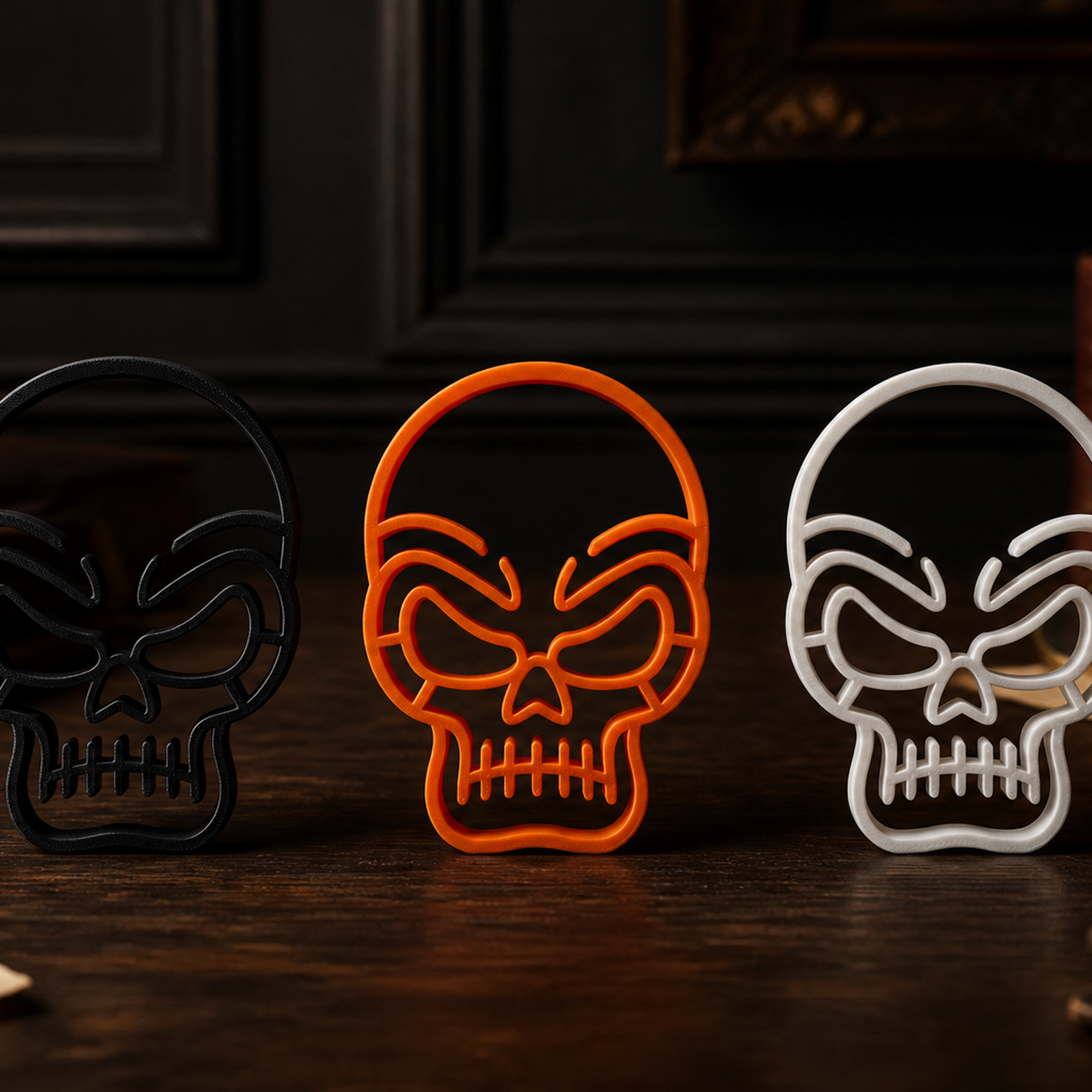 Classic Skull [BLACK] — extra 8