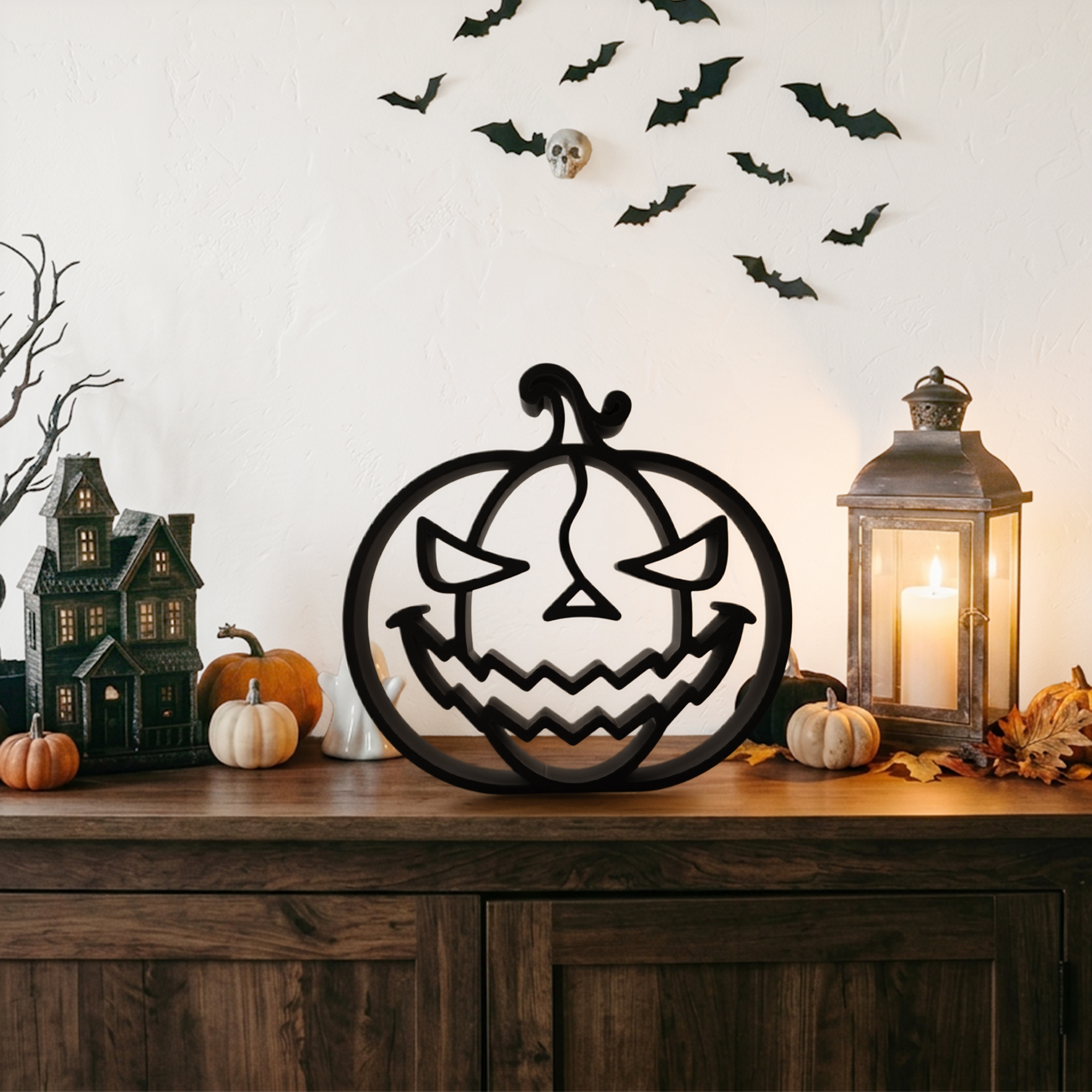 Jack O Lantern Scary [BLACK] — extra 1