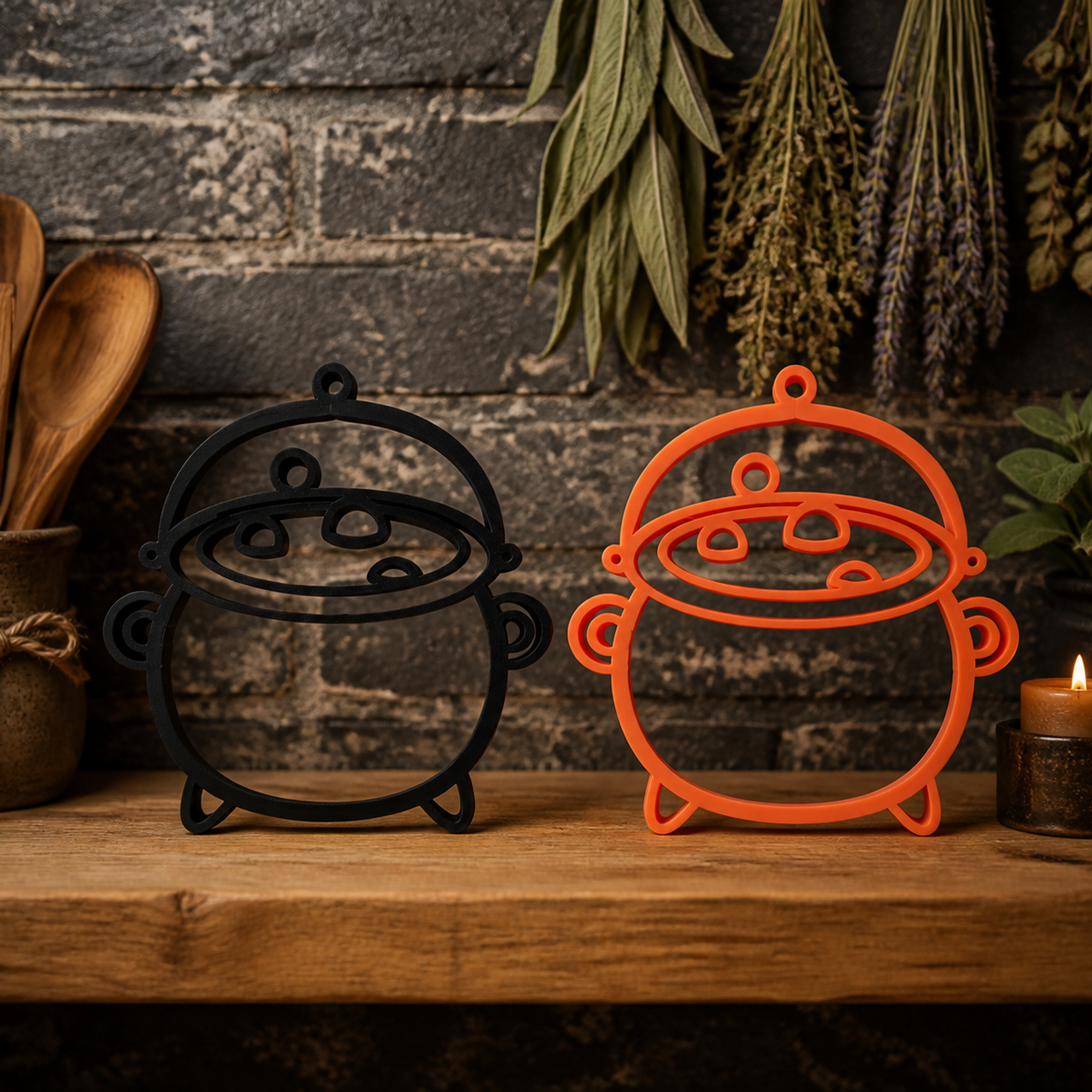 Cauldron with Handle [BLACK] — extra 8