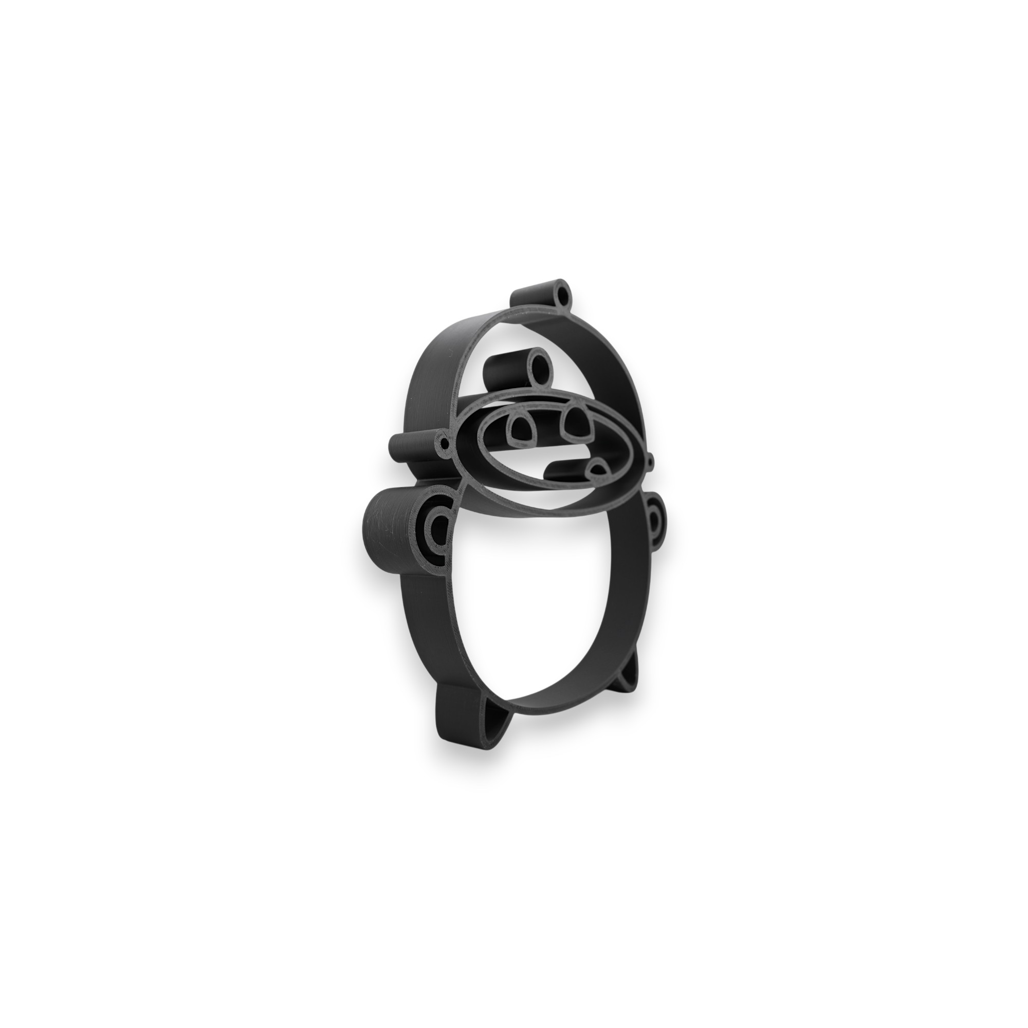 Cauldron with Handle [BLACK] — three quarter