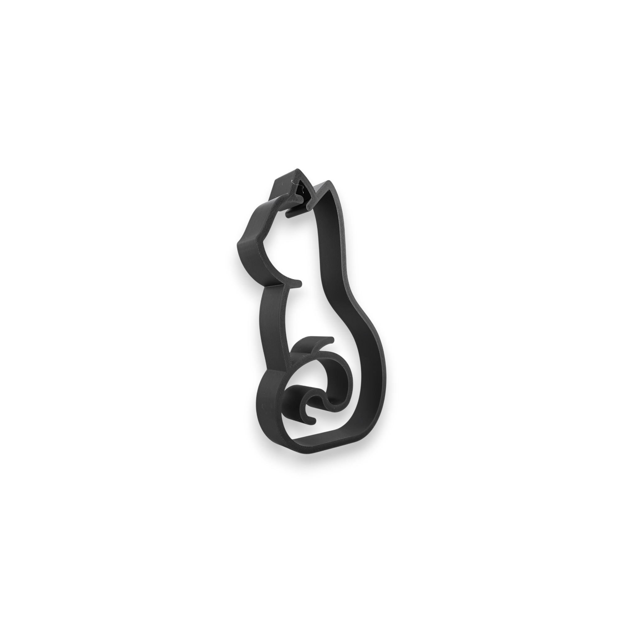 Black Cat Side View [BLACK] — three quarter