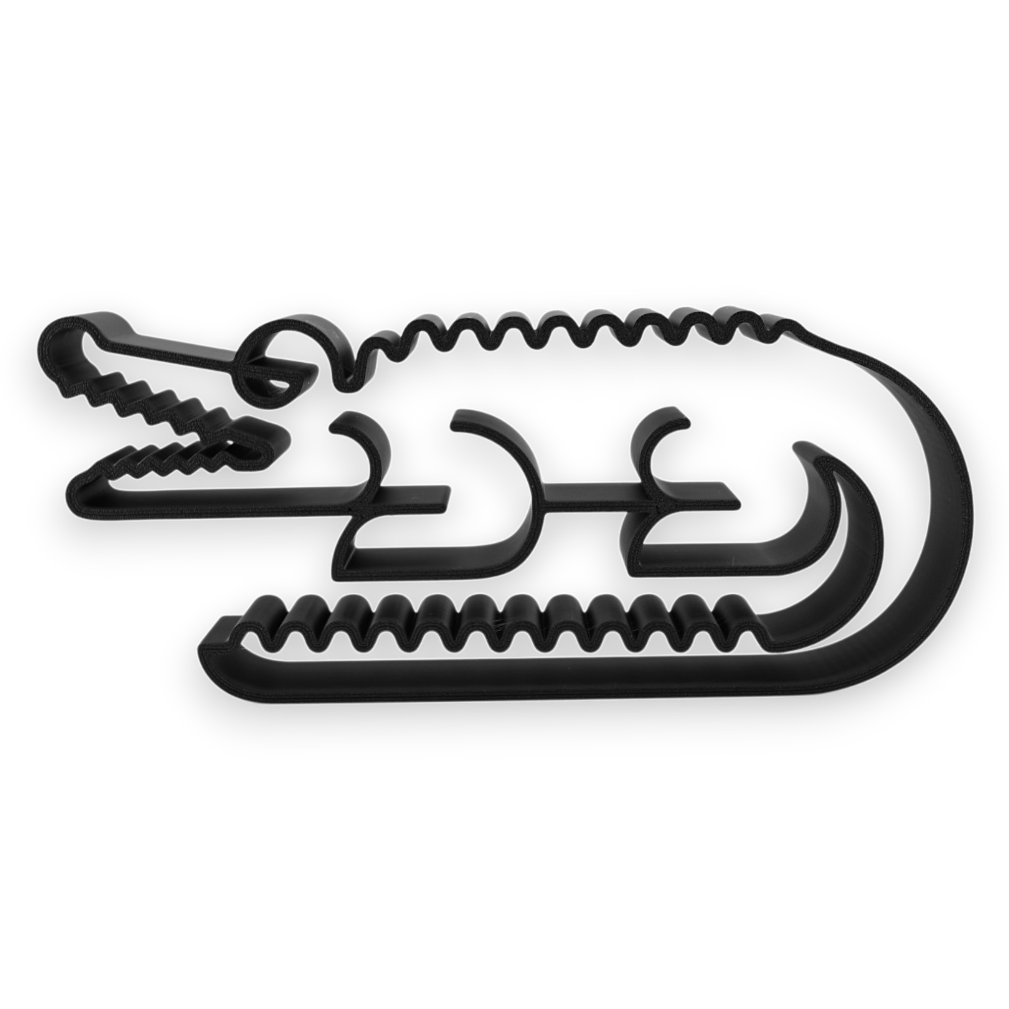 Curl-Up Gator — front