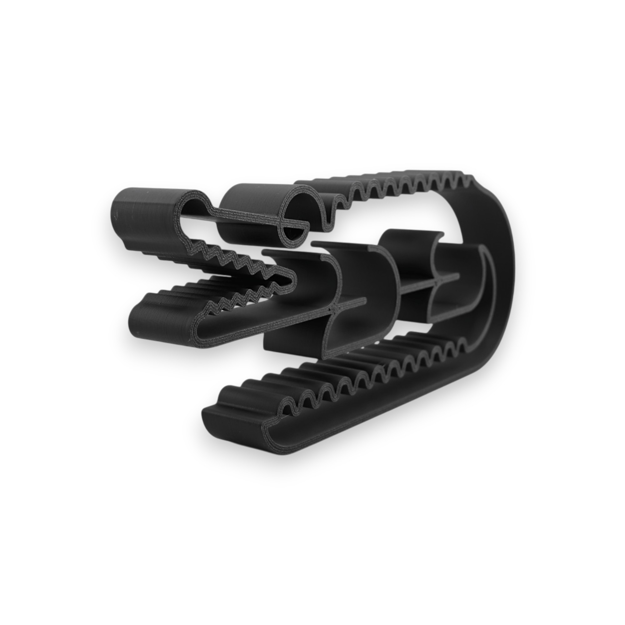Curl-Up Gator — three quarter