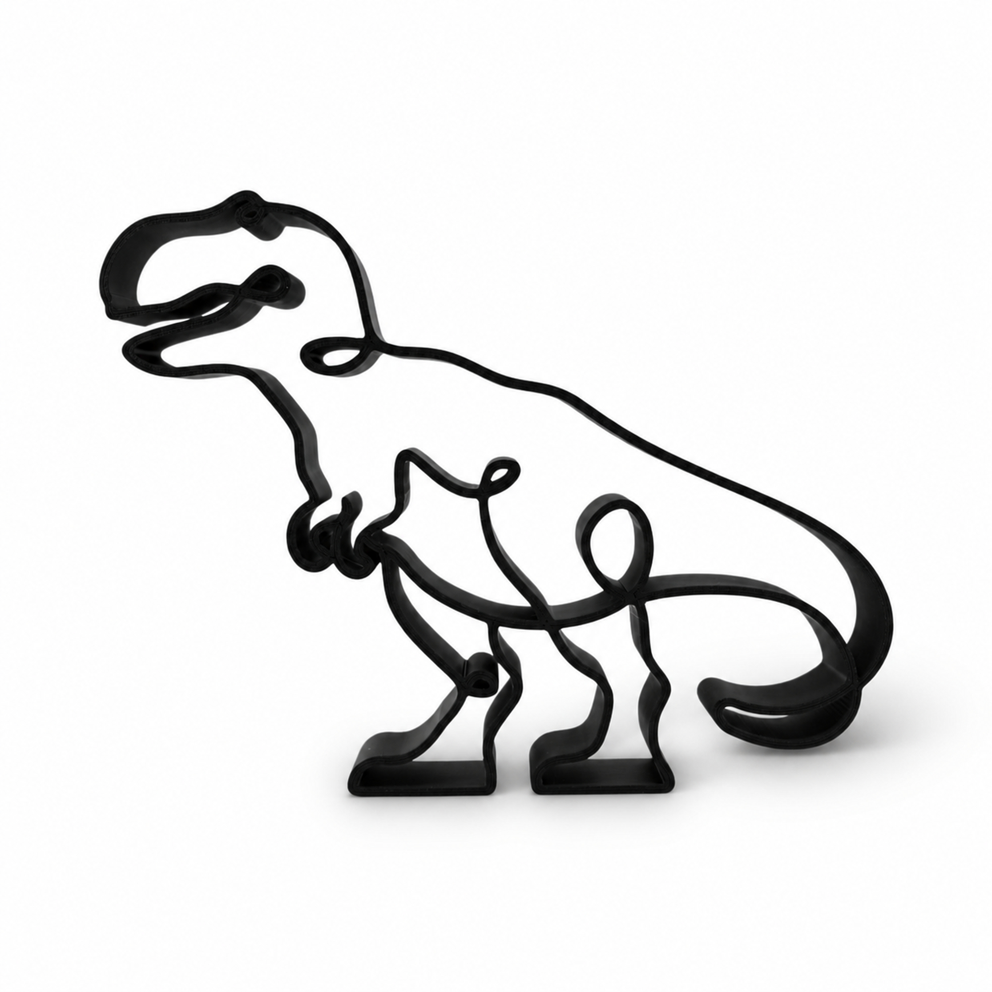 Loopy Curve T-Rex — front