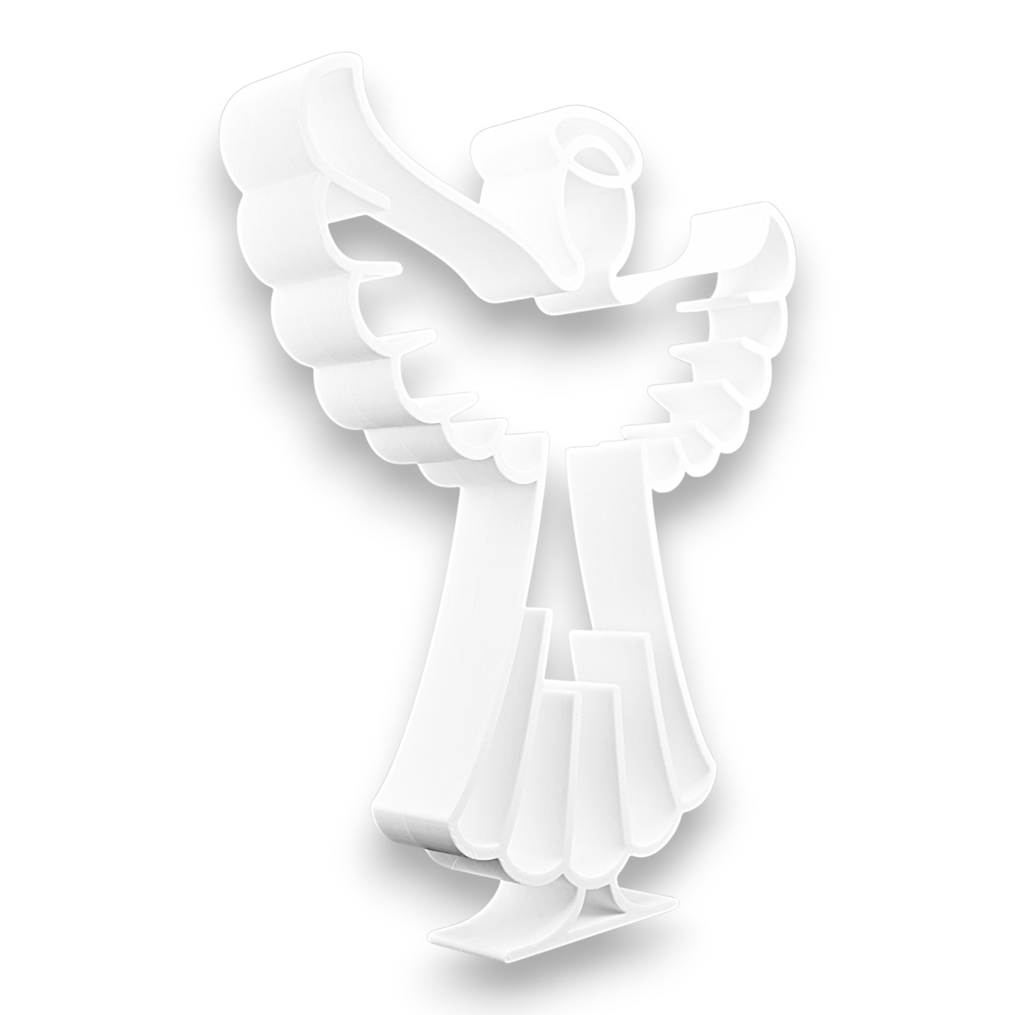 Classic Angel [WHITE] — three quarter