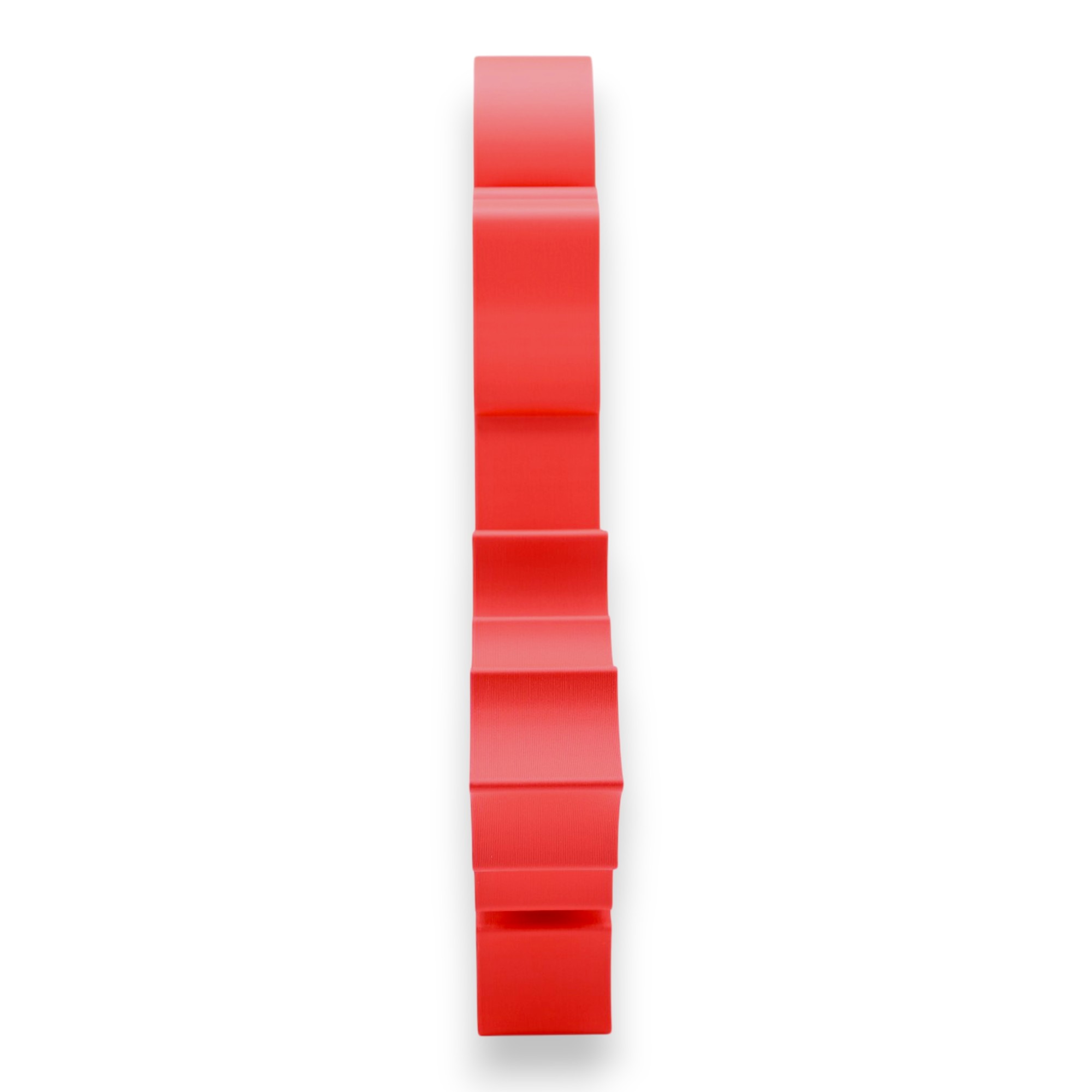 Candle with Holly [RED] — side