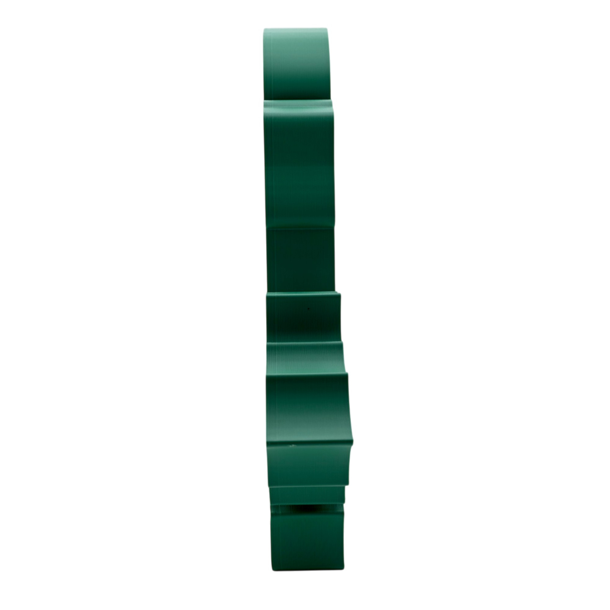 Candle with Holly [GREEN] — side