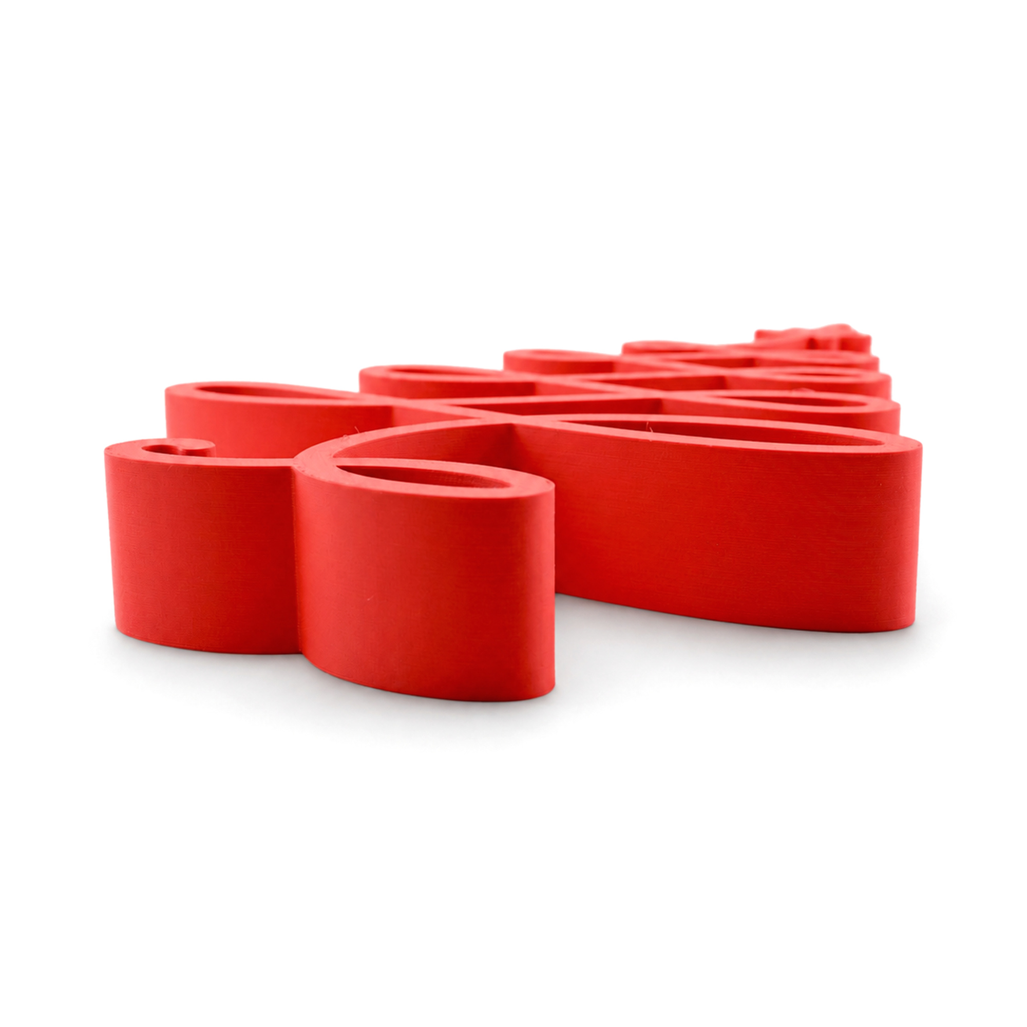 Modern Christmas Tree [RED] — flat