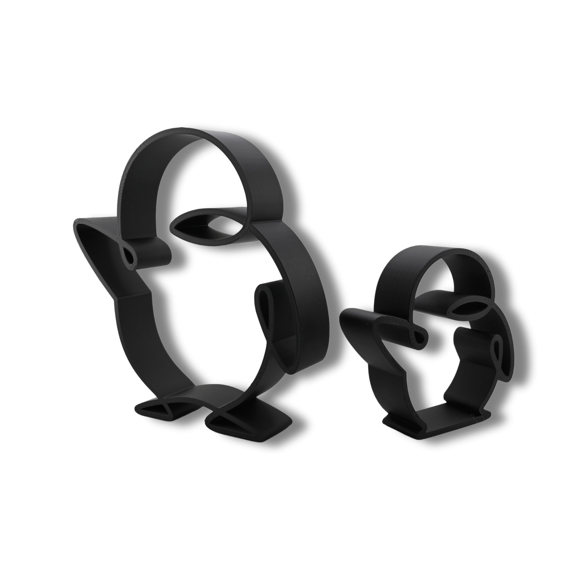 Waving Penguins Set — three quarter