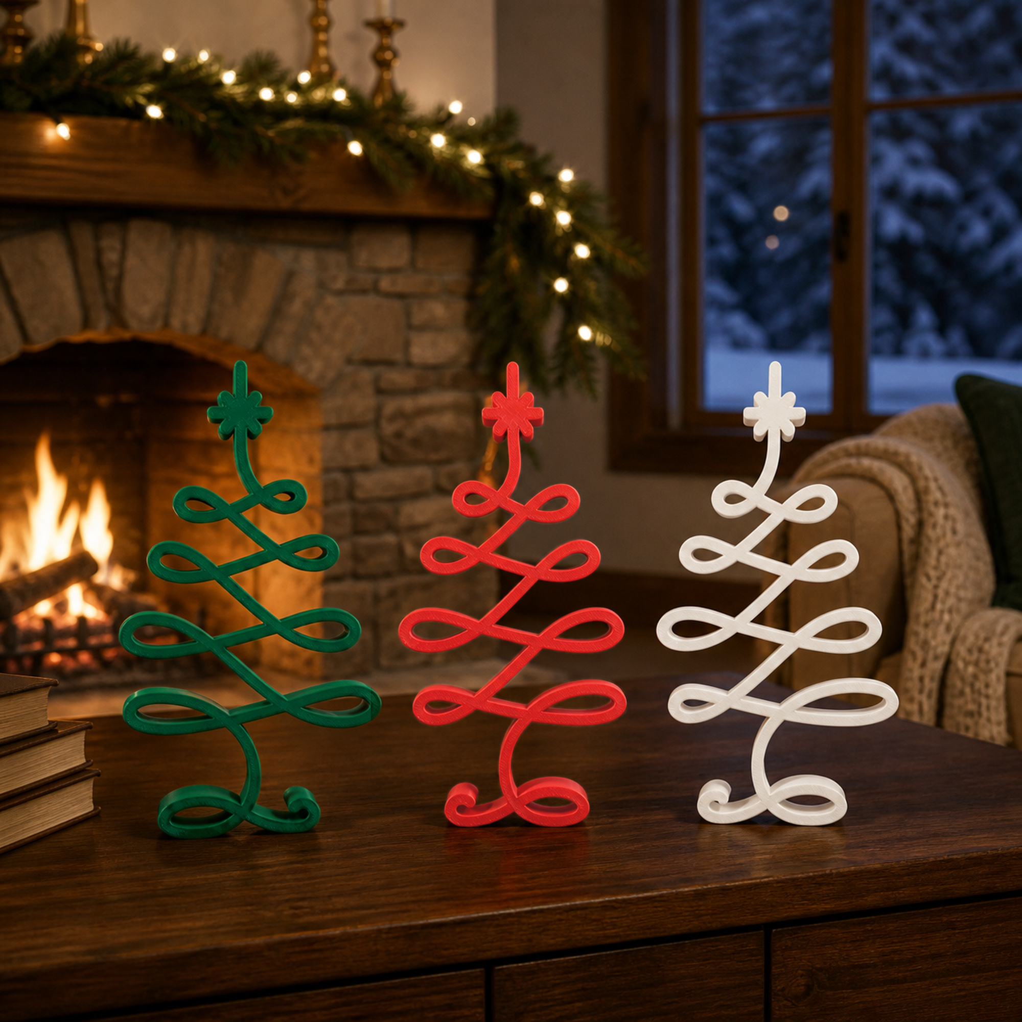 Modern Christmas Tree [GREEN] — extra 8