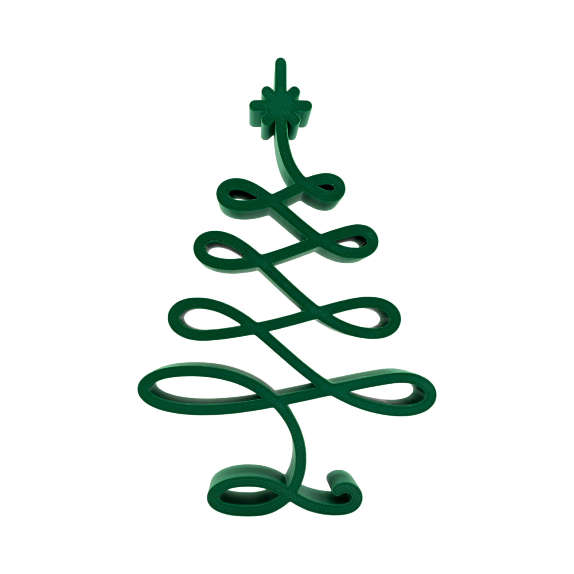 Modern Christmas Tree [GREEN] — front