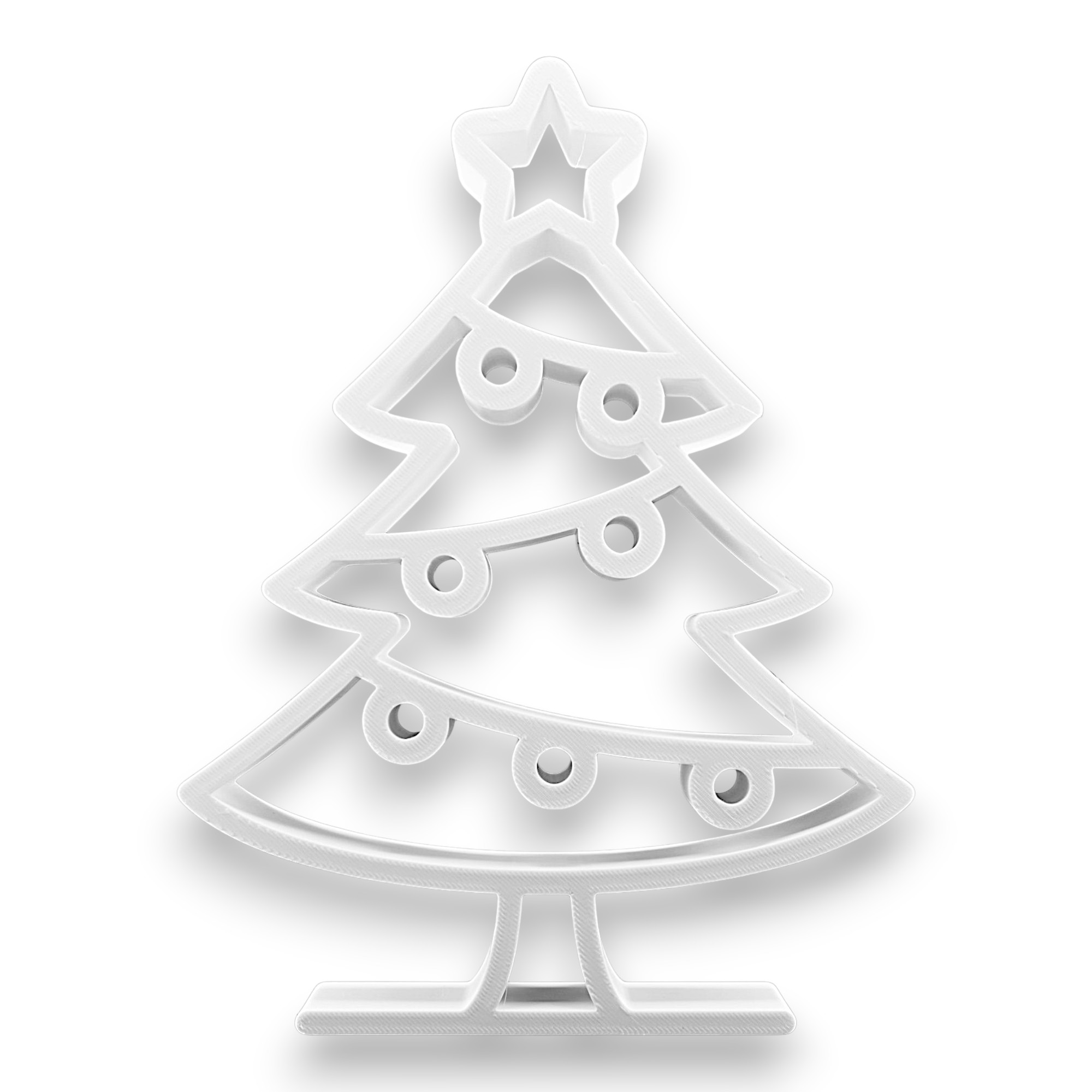 Classic Christmas Tree [WHITE] — front
