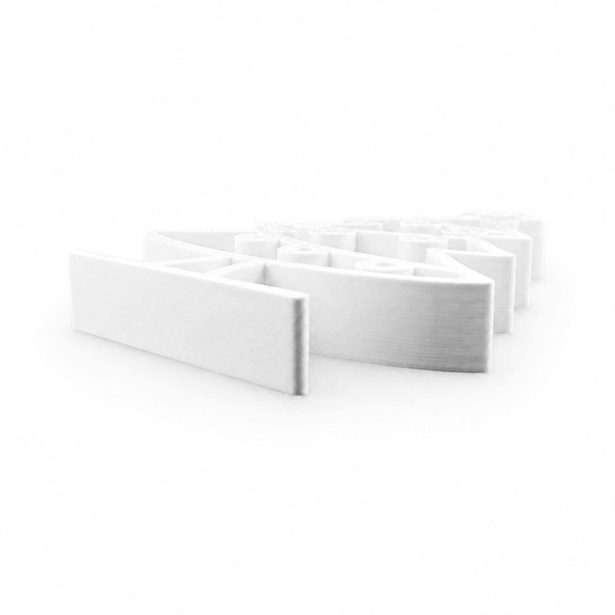 Classic Christmas Tree [WHITE] — flat