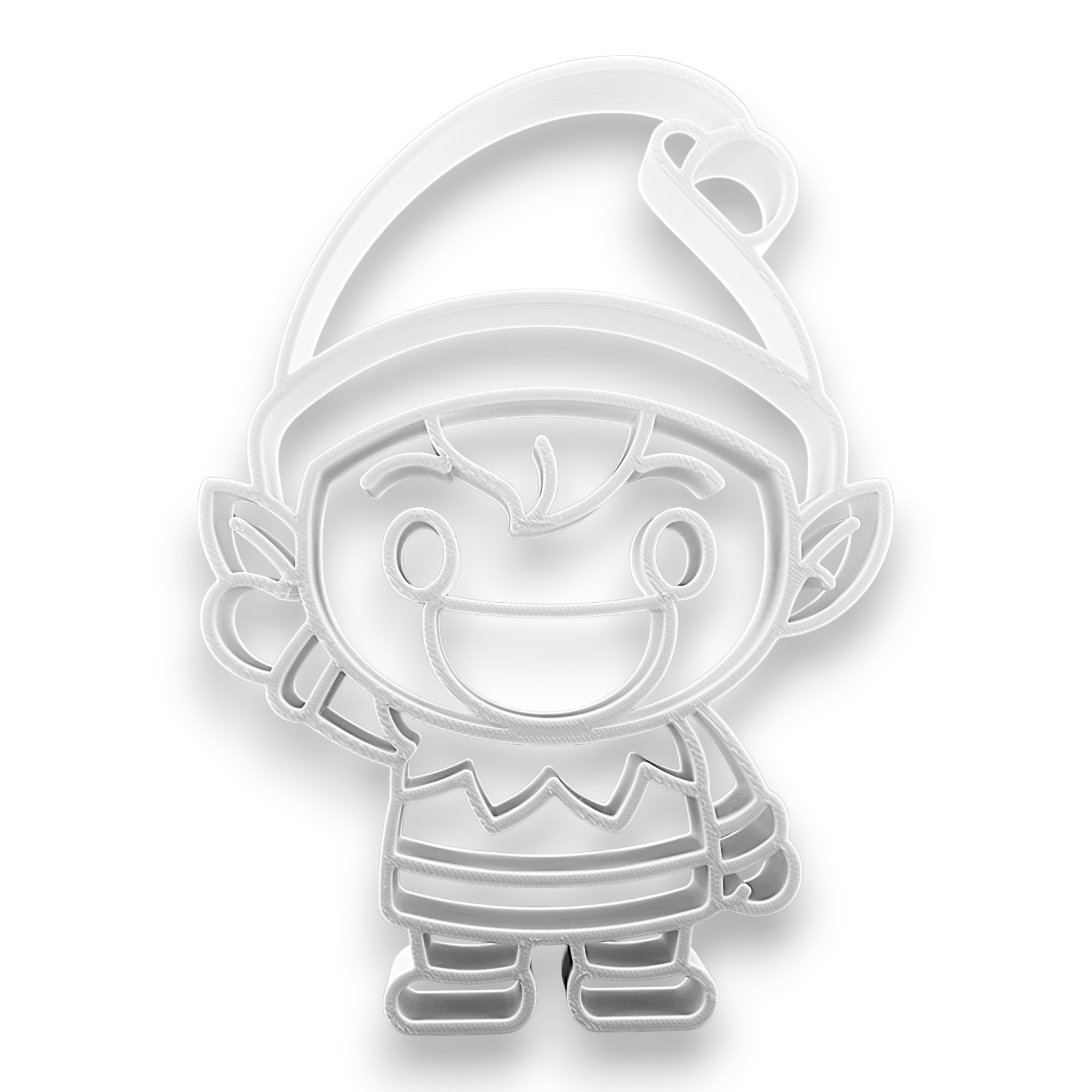 Santa's Friendly Elf [WHITE] — front