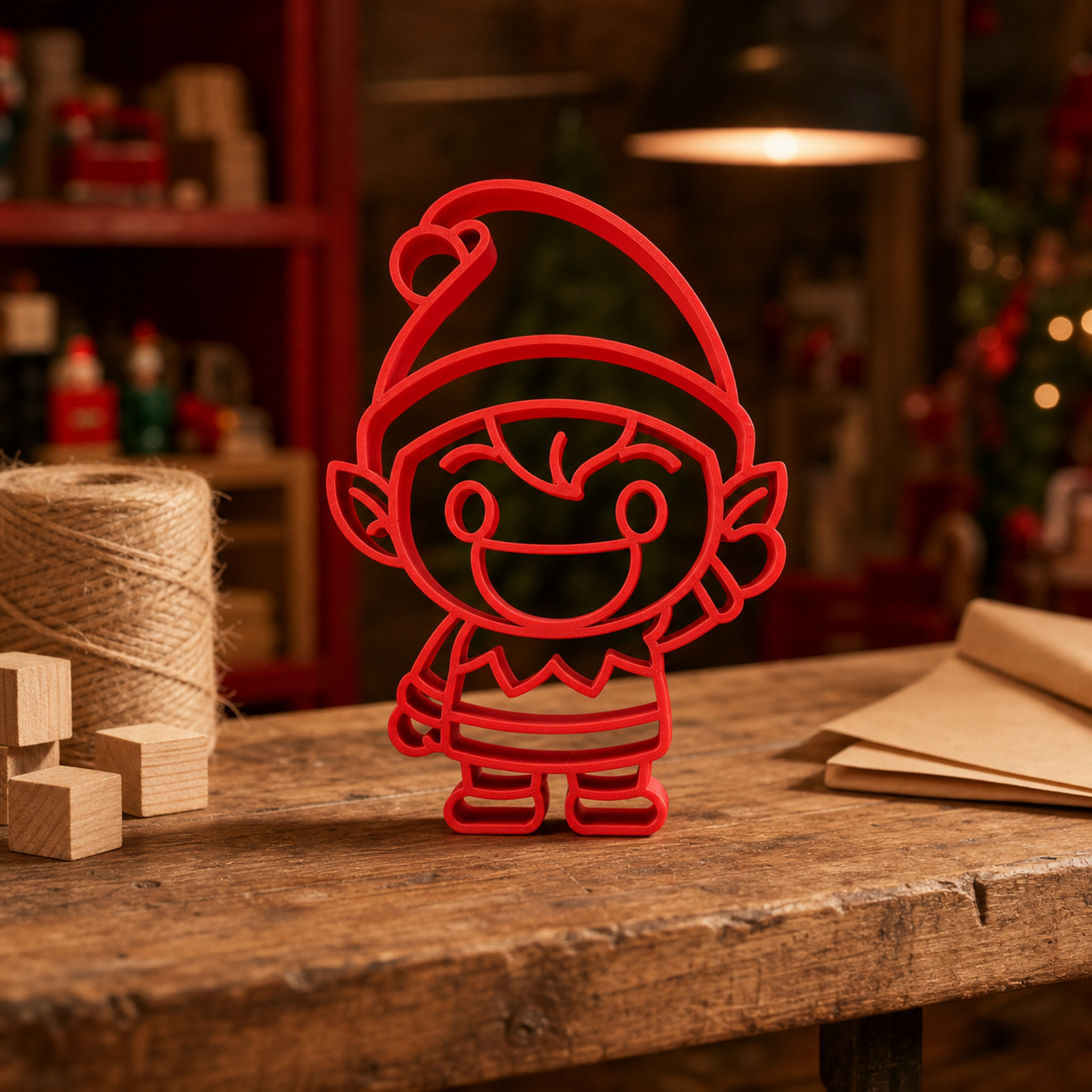 Santa's Friendly Elf [RED] — lifestyle