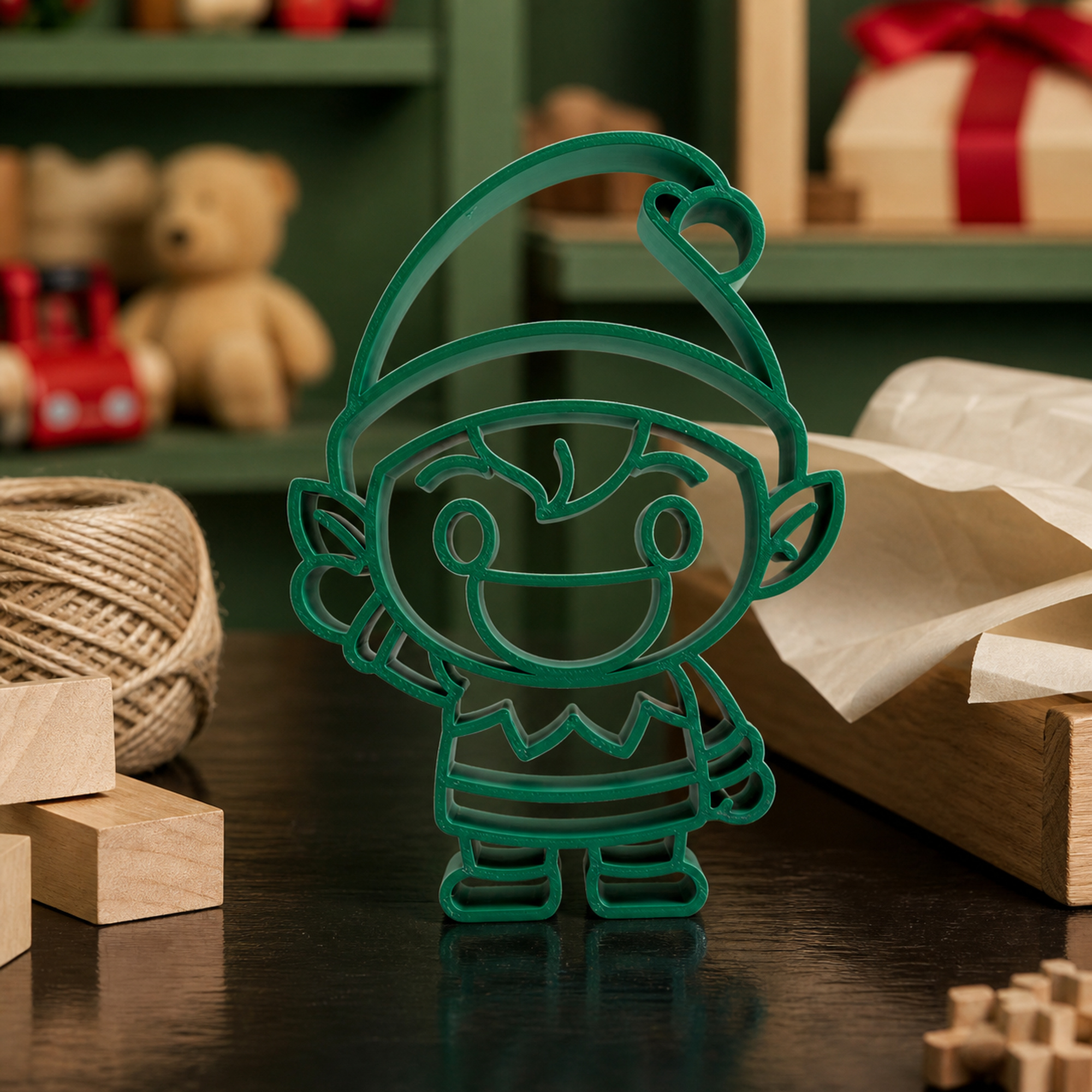 Santa's Friendly Elf [GREEN] — lifestyle