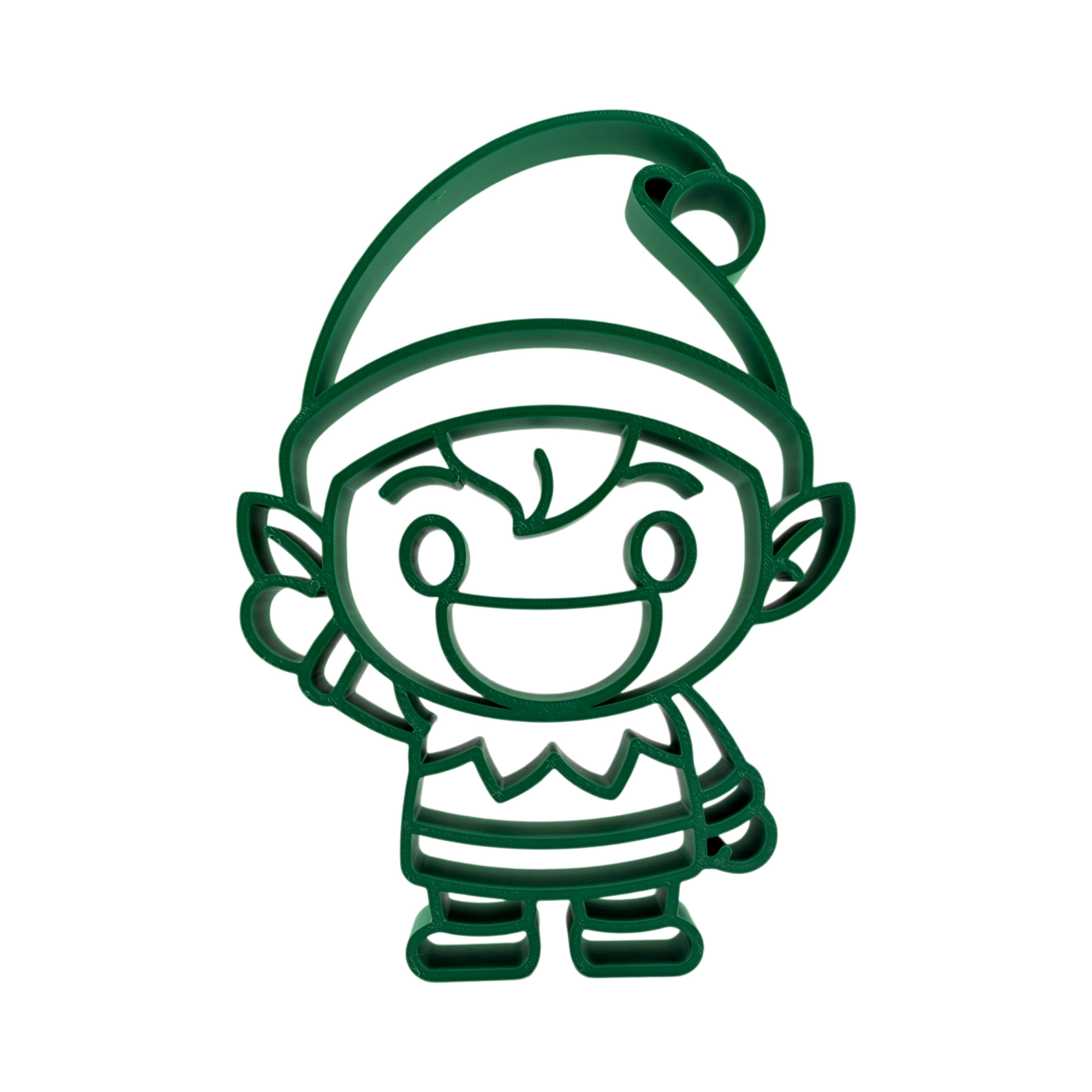 Santa's Friendly Elf [GREEN] — front