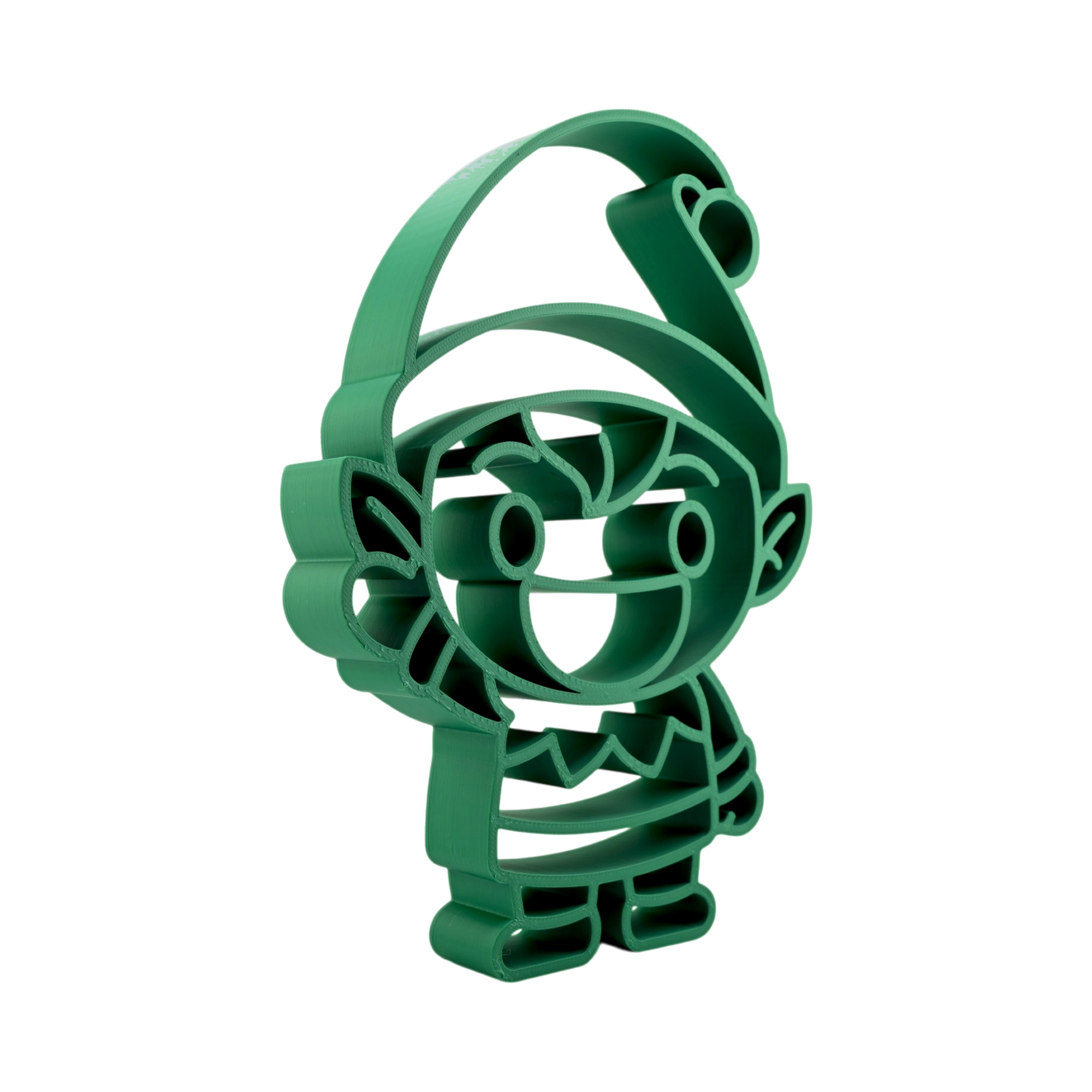 Santa's Friendly Elf [GREEN] — three quarter