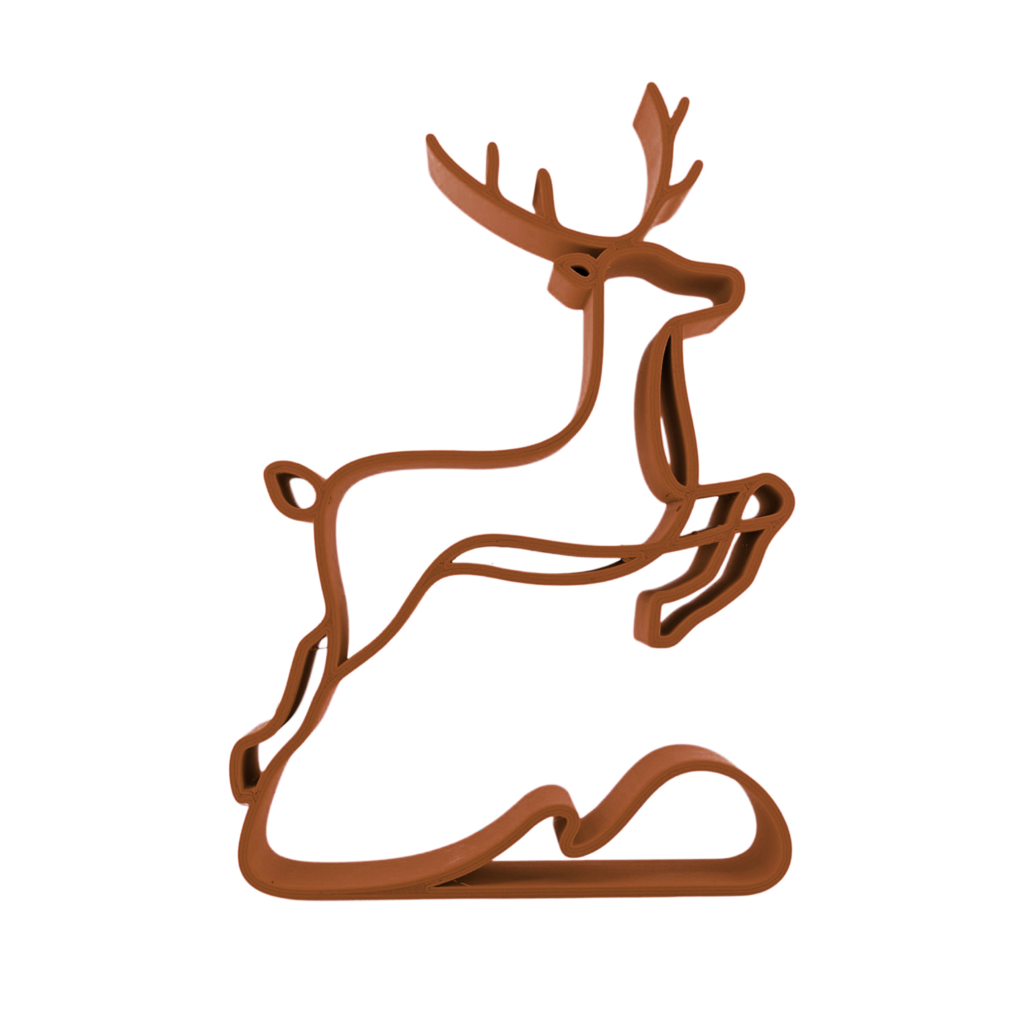 Abstract Reindeer [BROWN] — front