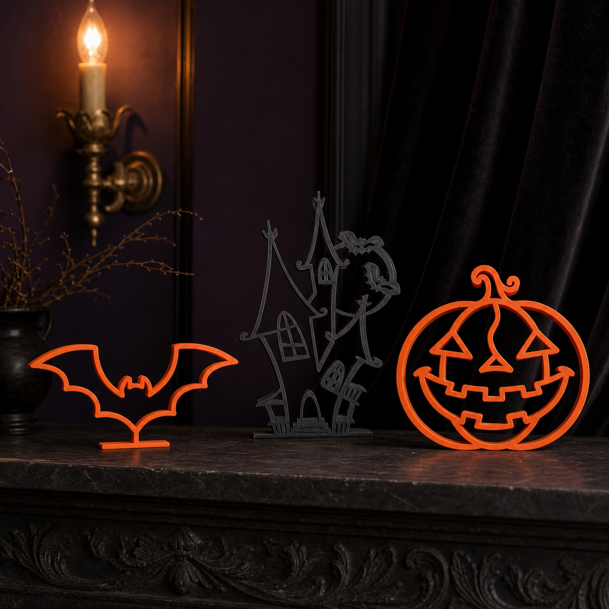 Halloween Series Line Arts collection — Elegant Outlines parent image
