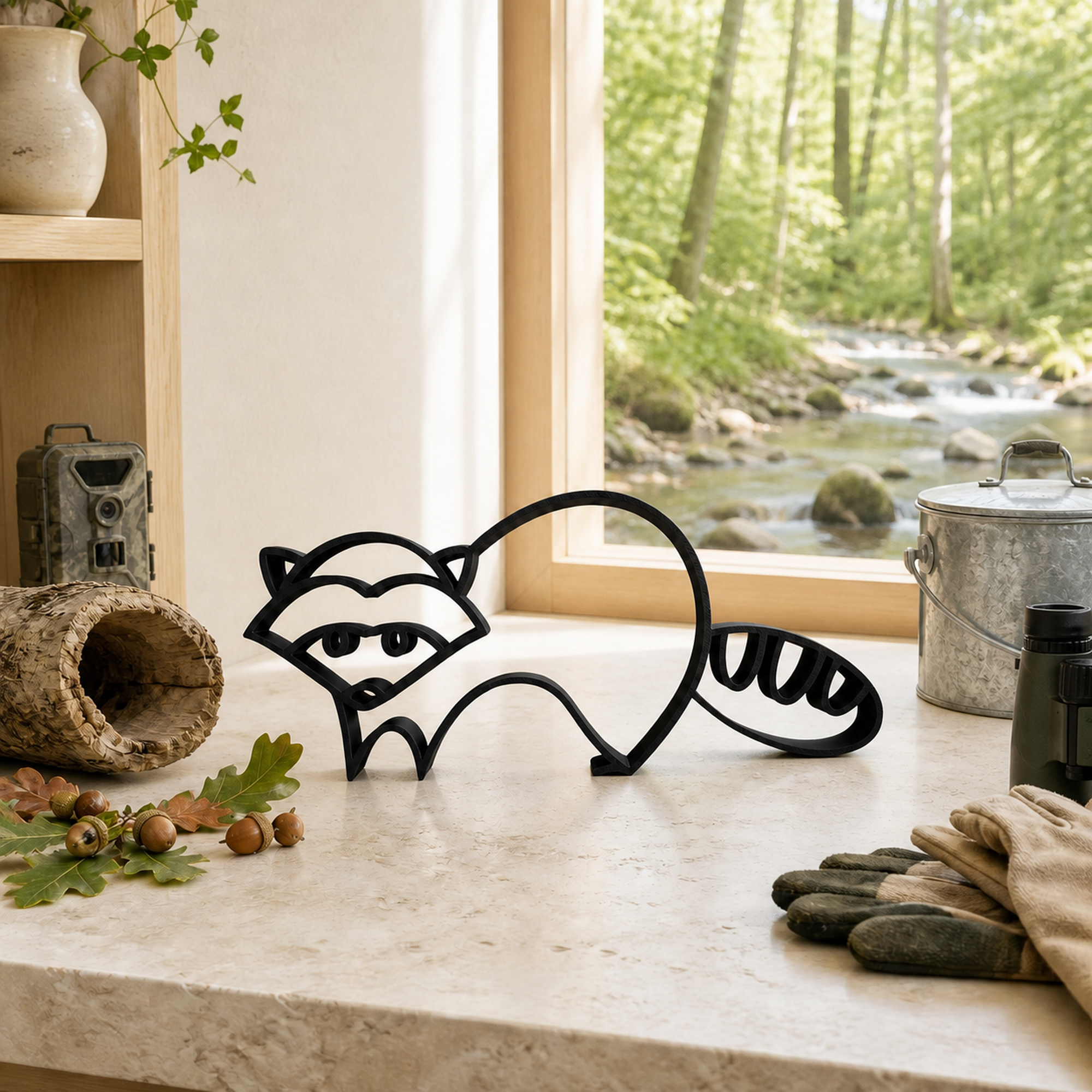 Racoon Line Art Series collection — Elegant Outlines parent image